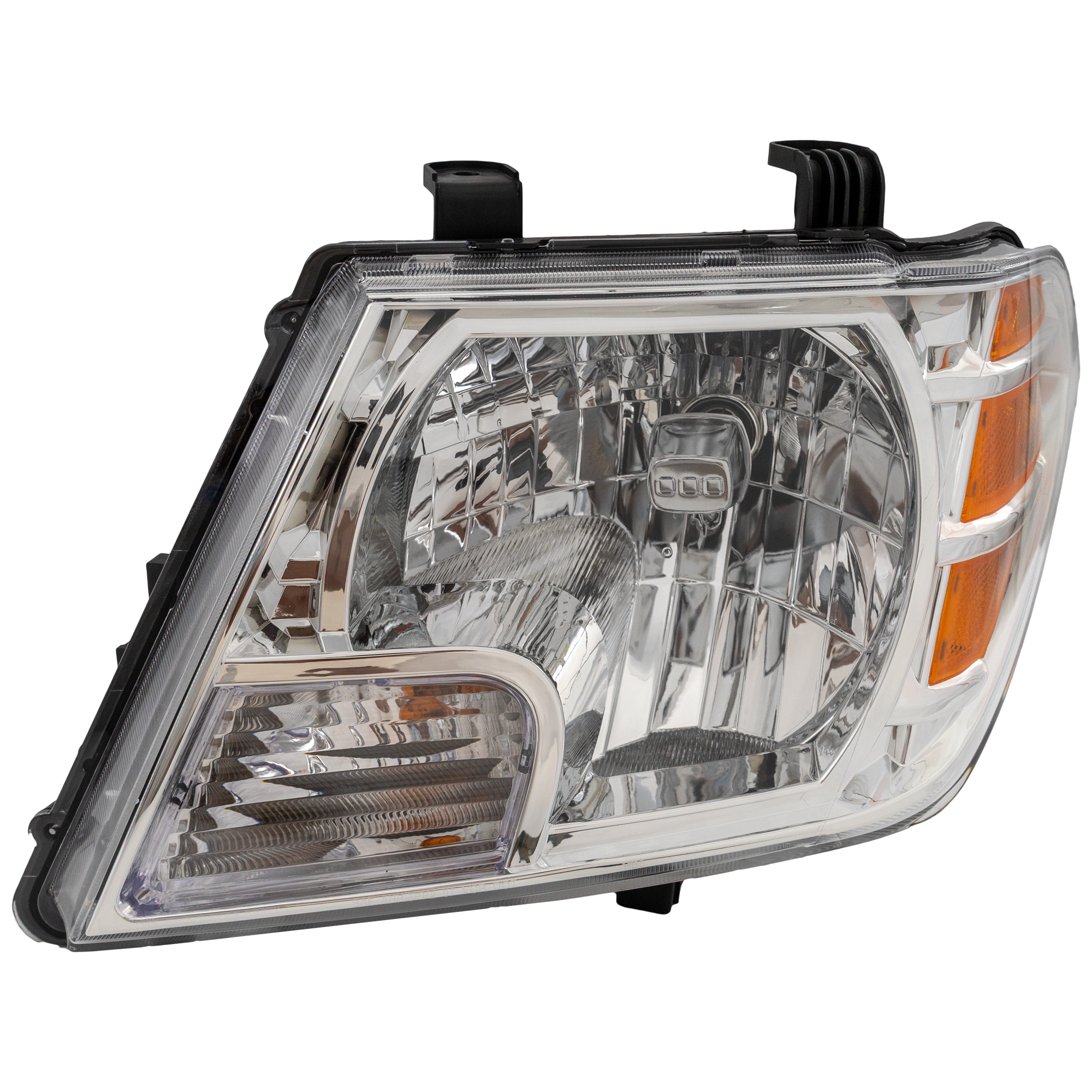 AM FRONTIER 09-21 HEAD LAMP LH Assembly Halogen CAPA SKU REPN100126Q Partslink NI2502188C OEM 26060ZL40B