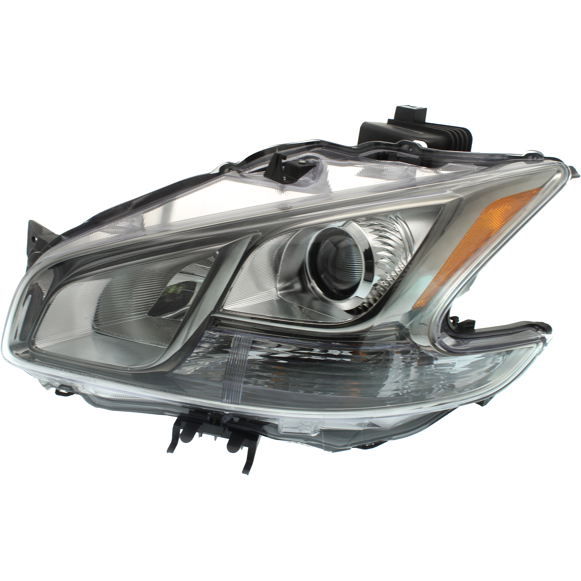 AM MAXIMA 11-14 HEAD LAMP LH Assembly HID Xenon w HID Kit Smoked Lens SKU REPN100142 Partslink NI2502205 OEM 26060ZY80A
