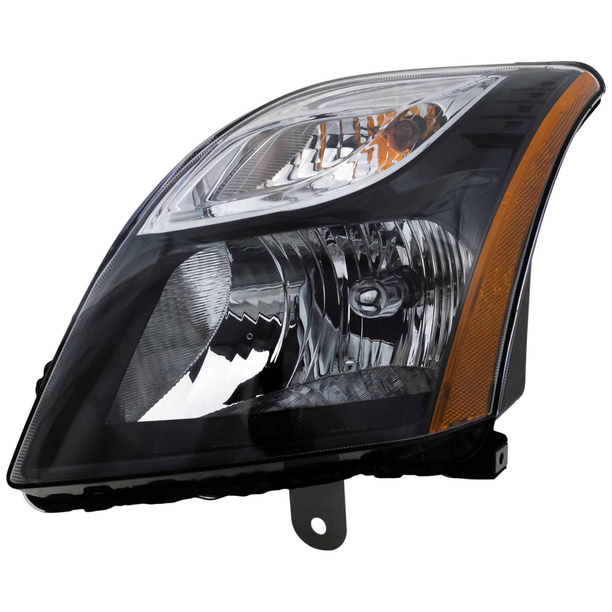 AM SENTRA 10-12 HEAD LAMP LH Assembly Halogen Black Interior SR SE R SE R Spec V Models CAPA SKU REPN100154Q Partslink NI2502193C OEM 26060ZT50B
