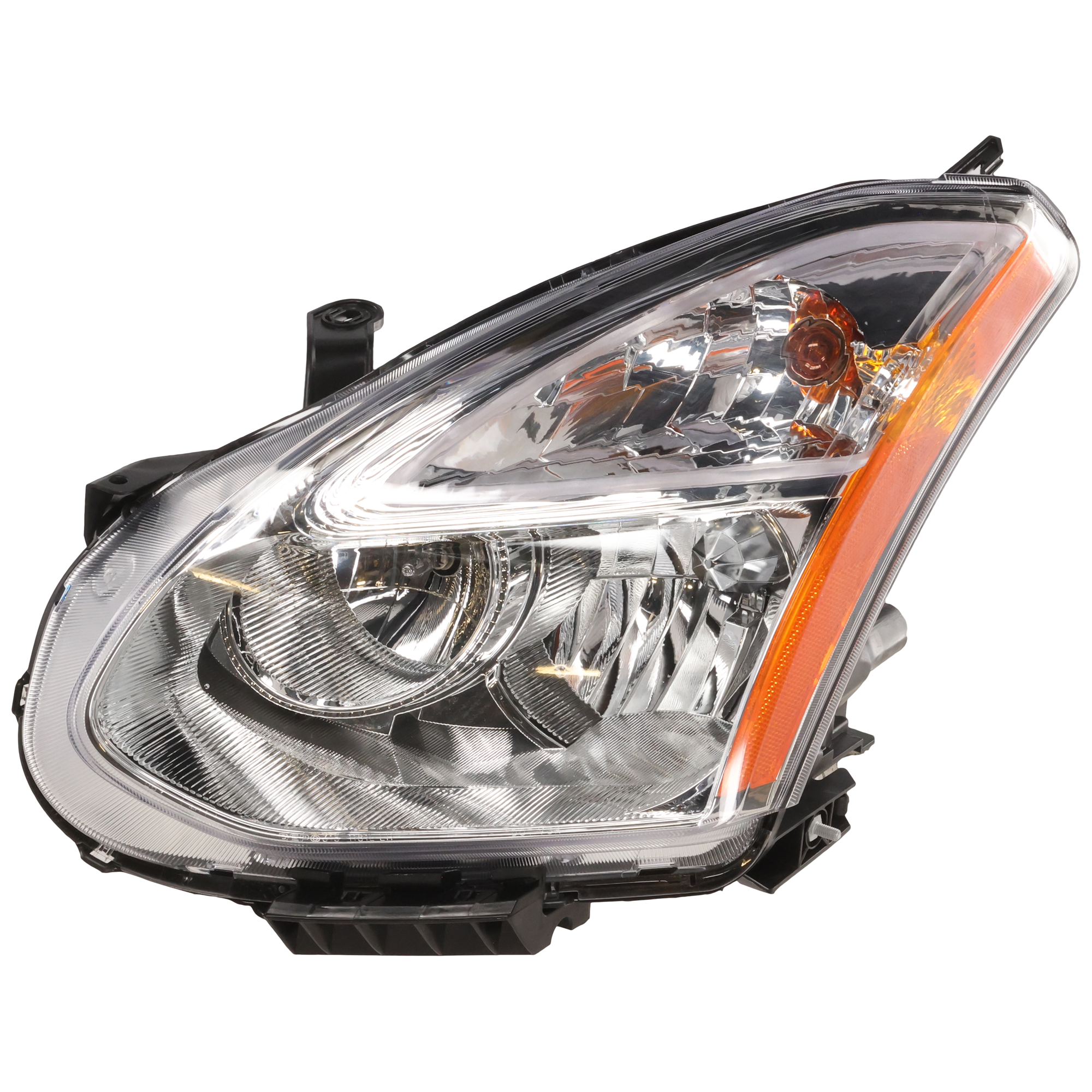 AM ROGUE 11-12 HEAD LAMP LH Assembly Halogen CAPA SKU REPN100156Q Partslink NI2502202C OEM 260601VK0A