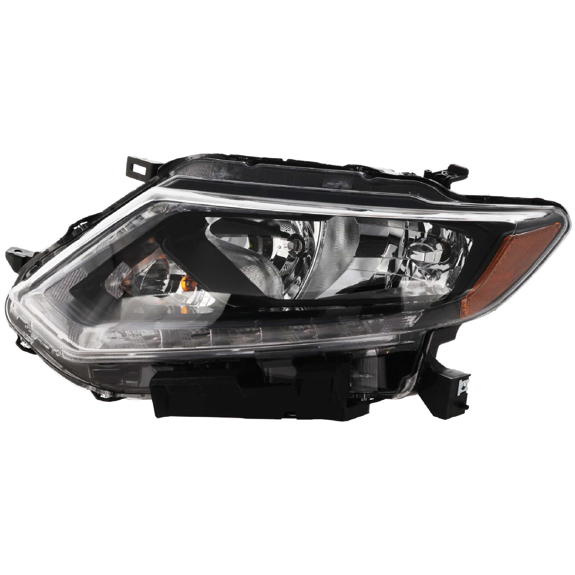 AM ROGUE 14-16 HEAD LAMP LH Assembly Halogen CAPA SKU REPN100190Q Partslink NI2502226C OEM 260604BA2A