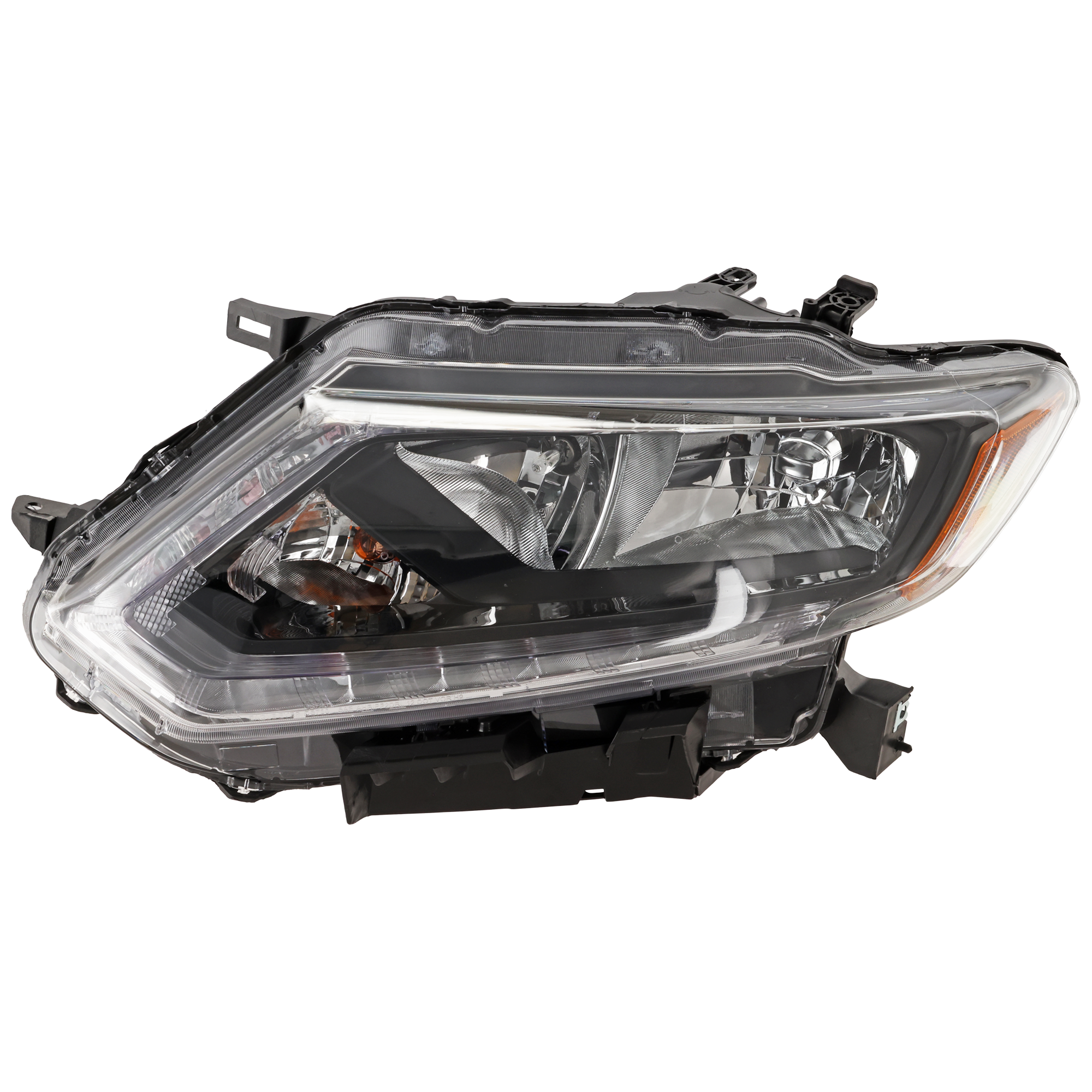 AM ROGUE 14-16 HEAD LAMP LH Assembly Halogen SKU REPN100190 Partslink NI2502226 OEM 260604BA2A