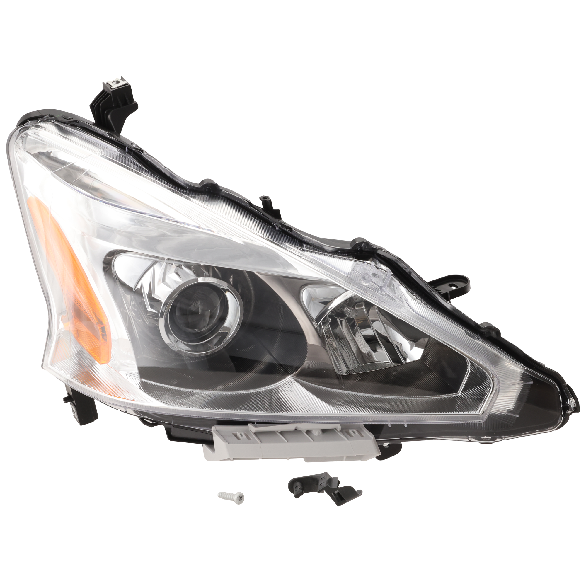 AM ALTIMA 13-15 HEAD LAMP RH Assembly Halogen Excludes SL Model 3.5L Eng. Sedan CAPA SKU REPN100311Q Partslink NI2503208C OEM 260103TA9A