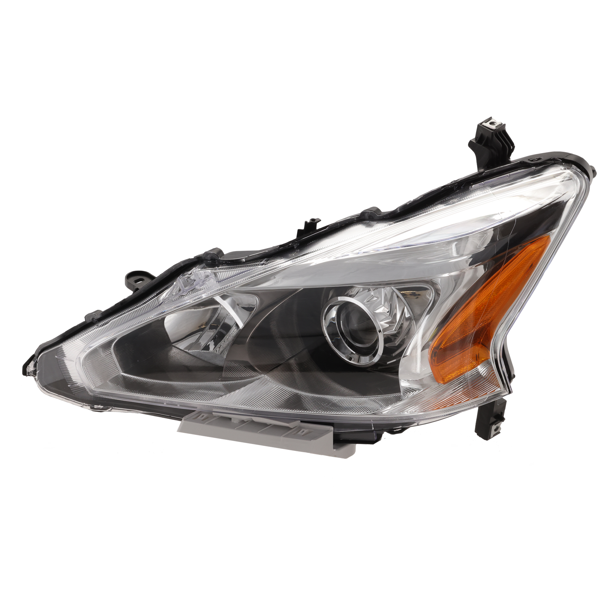 AM ALTIMA 13-15 HEAD LAMP LH Assembly Halogen Excludes SL Model 3.5L Eng. Sedan CAPA SKU REPN100312Q Partslink NI2502208C OEM 260603TA9A