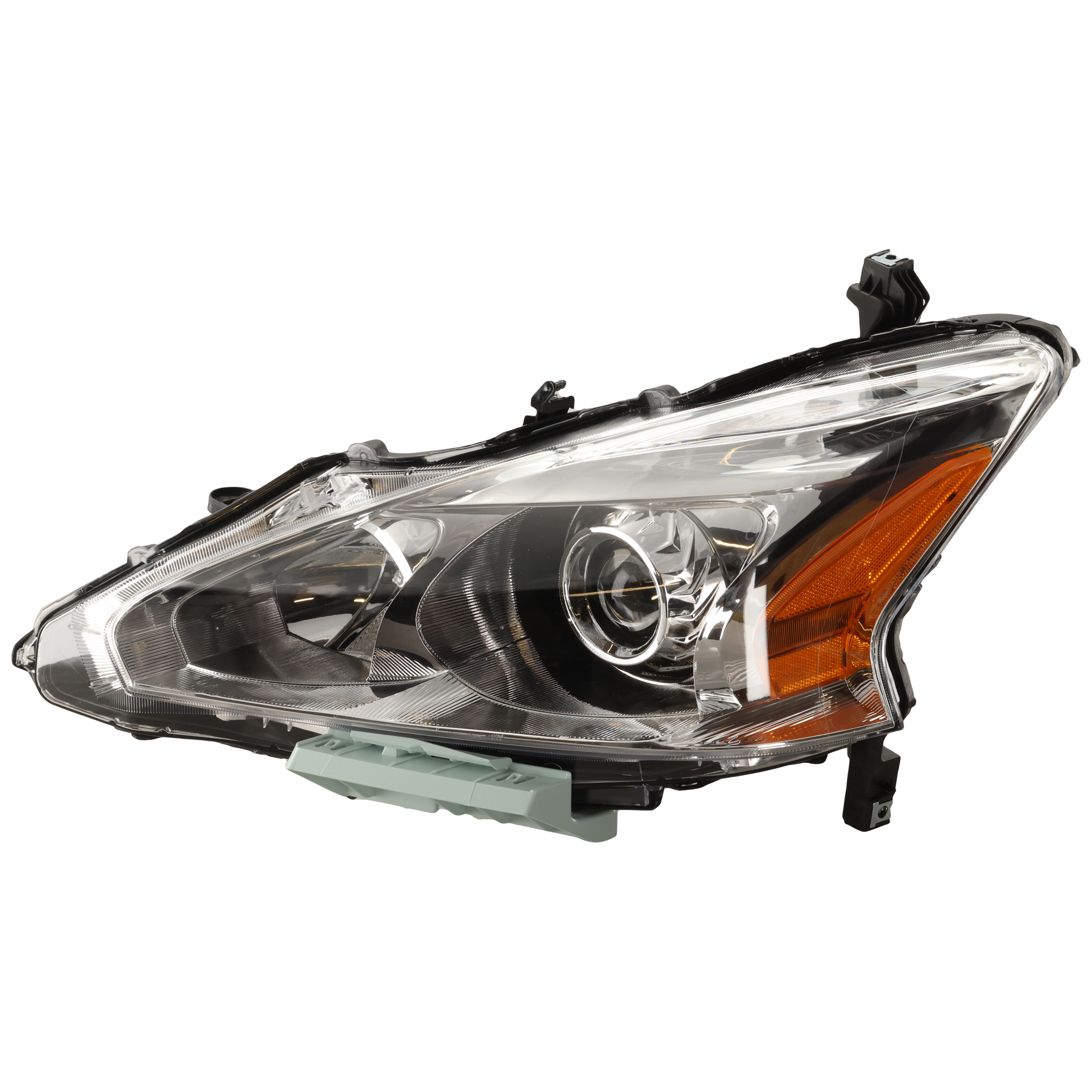 AM ALTIMA 13-15 HEAD LAMP LH Assembly Halogen Excludes SL Model 3.5L Eng. Sedan SKU REPN100312 Partslink NI2502208 OEM 260603TA9A