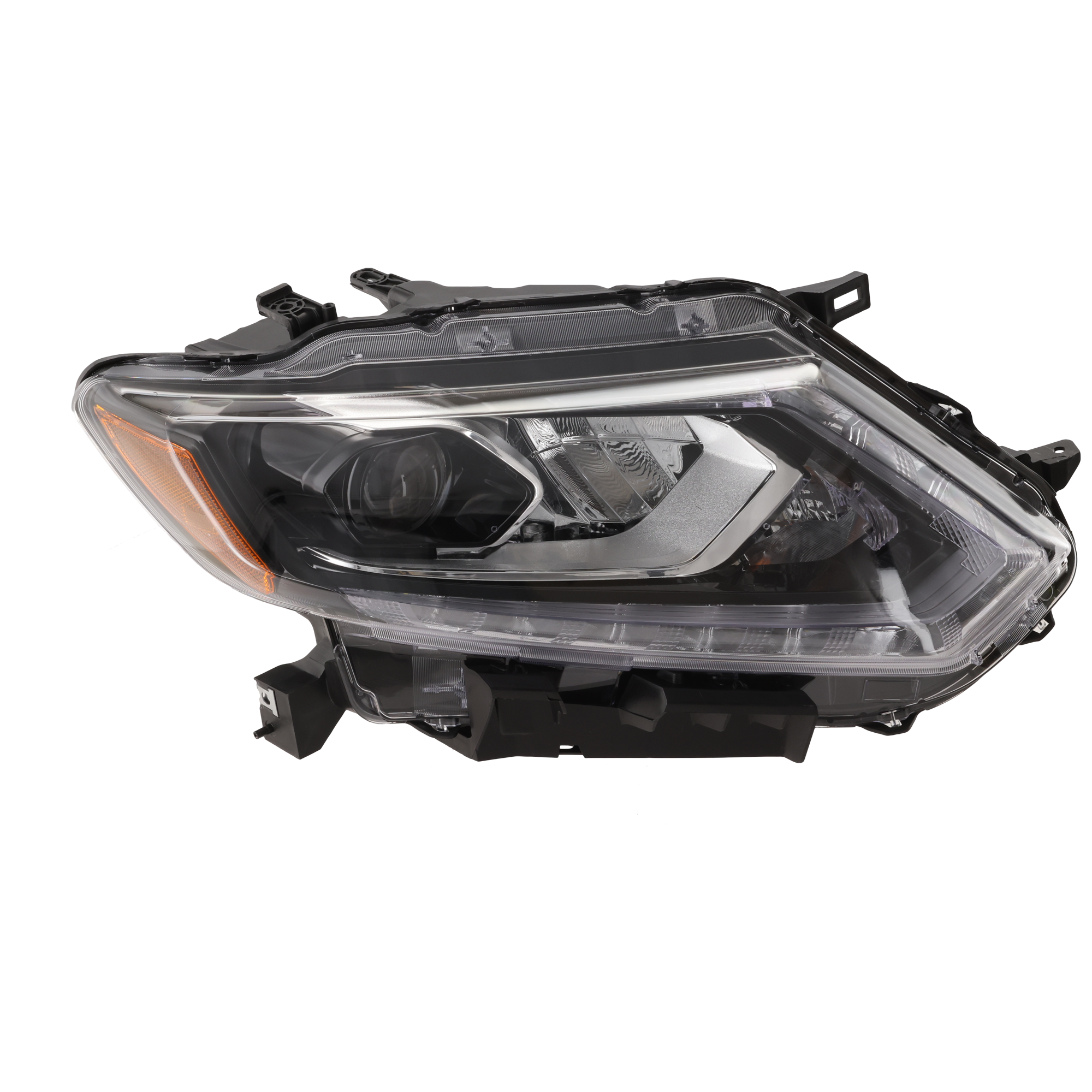 AM ROGUE 14-16 HEAD LAMP RH Assembly LED w o Auto Light Control SKU REPN100331 Partslink NI2503228 OEM 260104BA5A