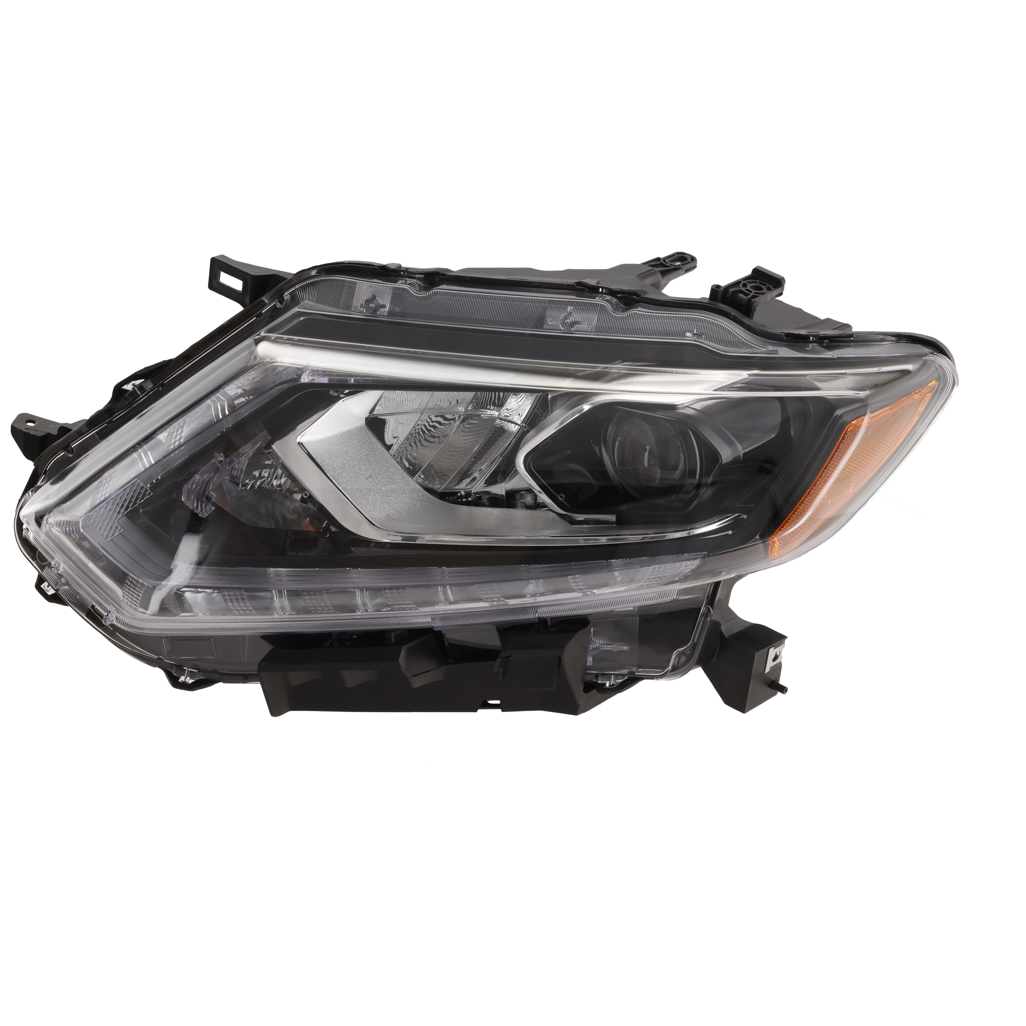 AM ROGUE 14-16 HEAD LAMP LH Assembly LED w o Auto Light Control SKU REPN100332 Partslink NI2502228 OEM 260604BA5A