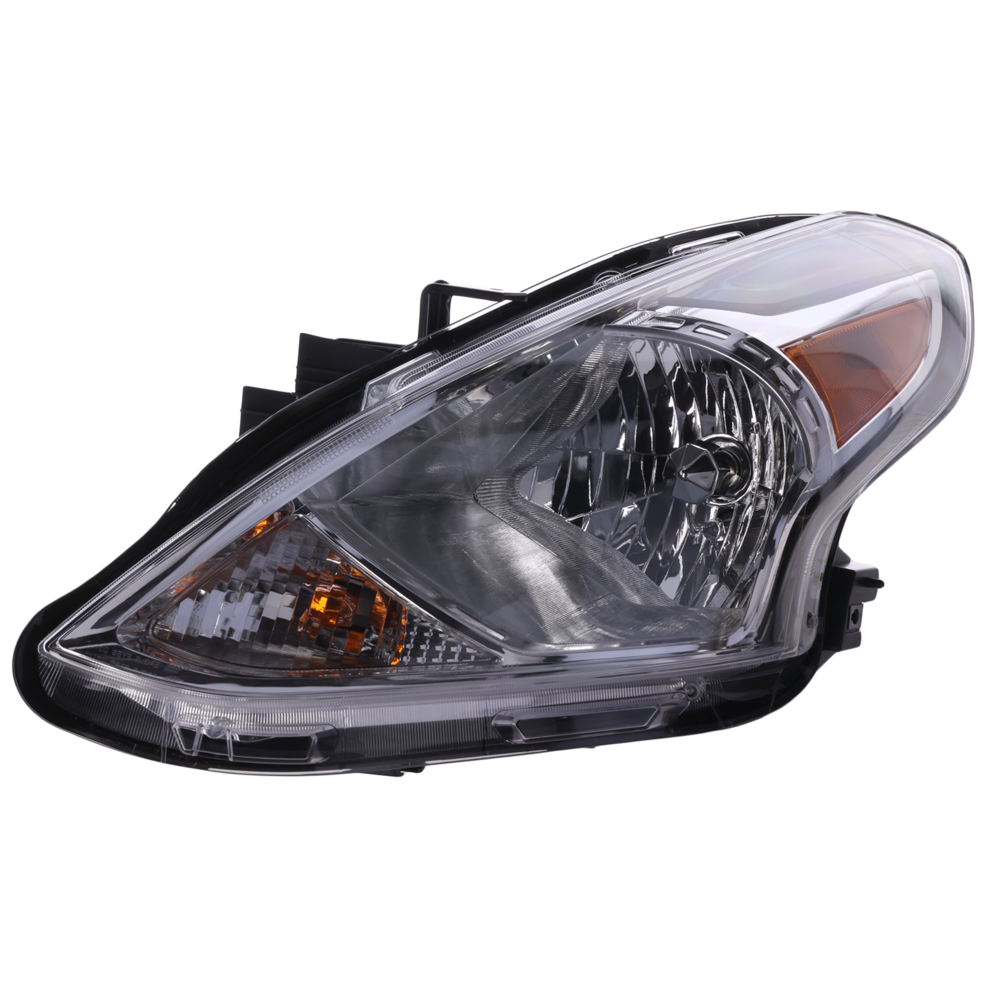 AM VERSA 15-19 HEAD LAMP LH Assembly Halogen Sedan CAPA SKU REPN100334Q Partslink NI2502230C OEM 260609KK0A