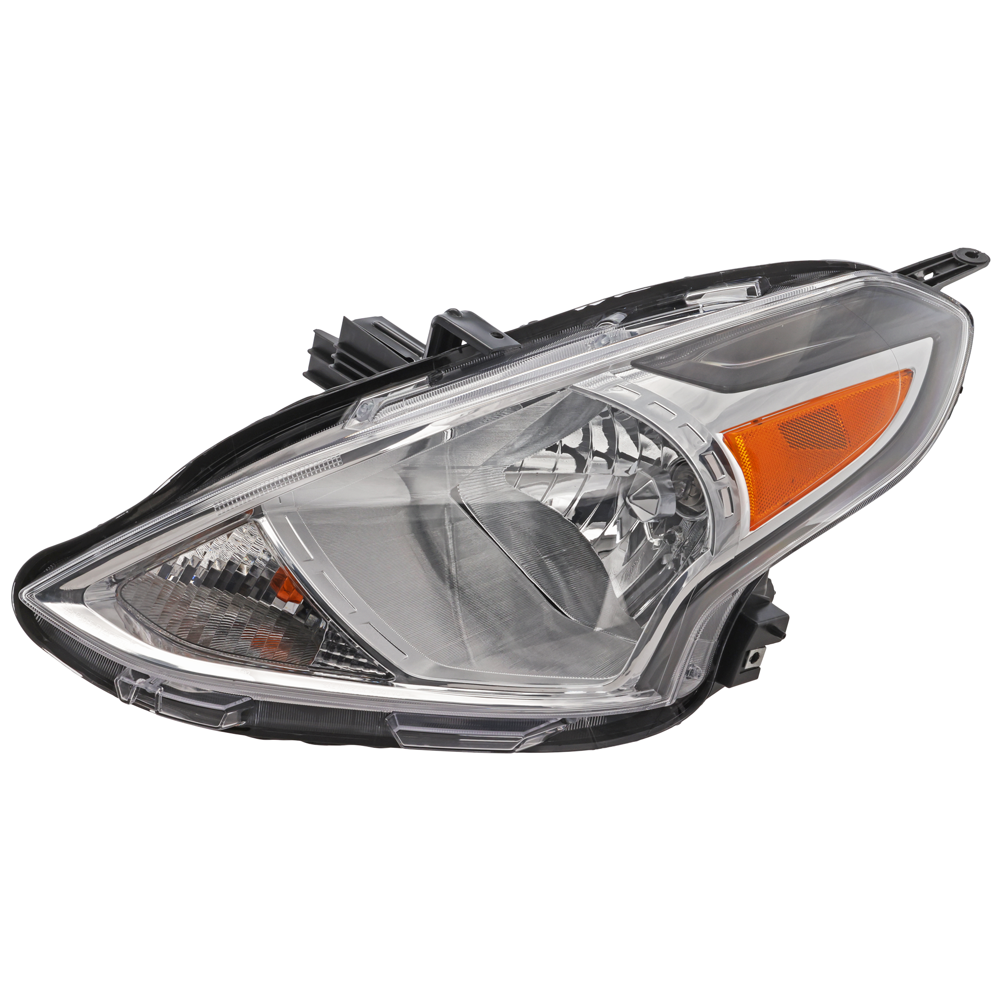 AM VERSA 15-19 HEAD LAMP LH Assembly Halogen Sedan SKU REPN100334 Partslink NI2502230 OEM 260609KK0A