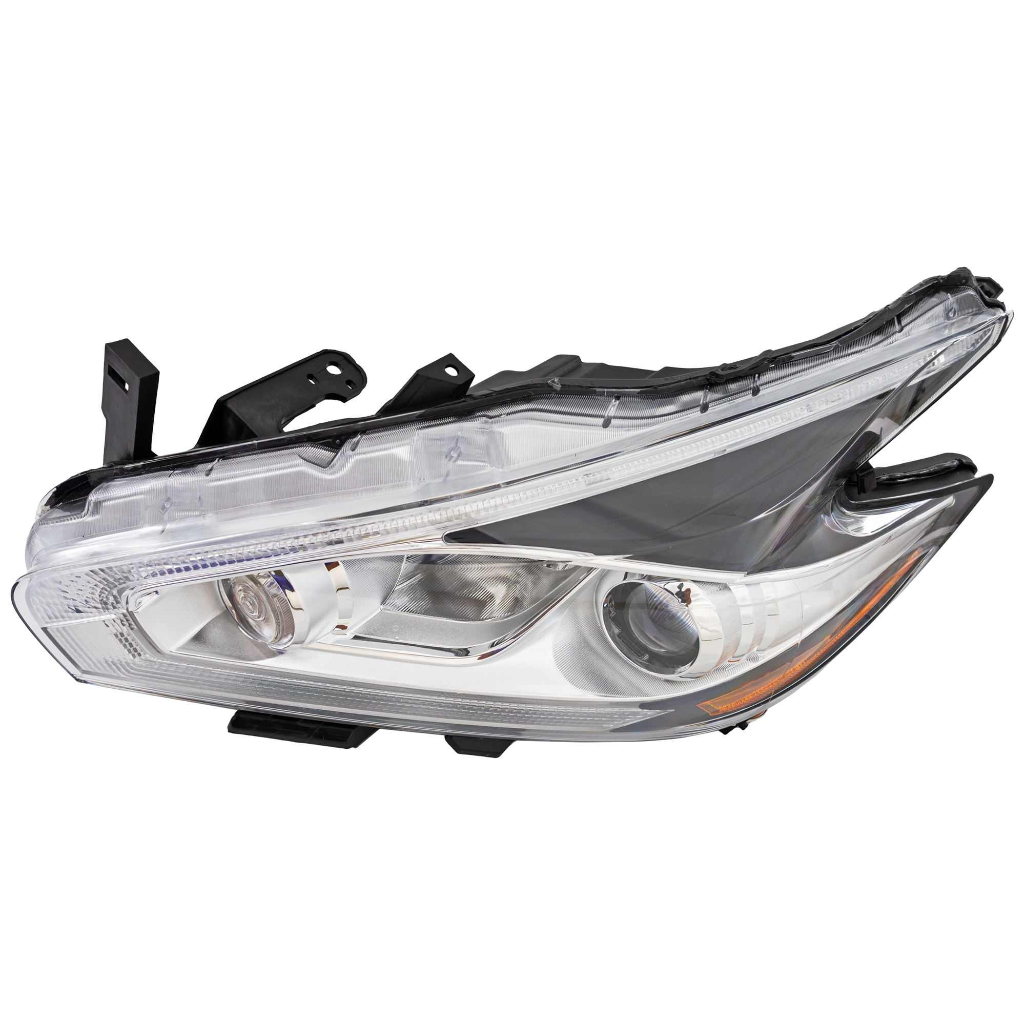 AM MURANO 15-16 HEAD LAMP LH Assembly Halogen Exc. Hybrid Model SKU REPN100340 Partslink NI2502232 OEM 260605AA9A