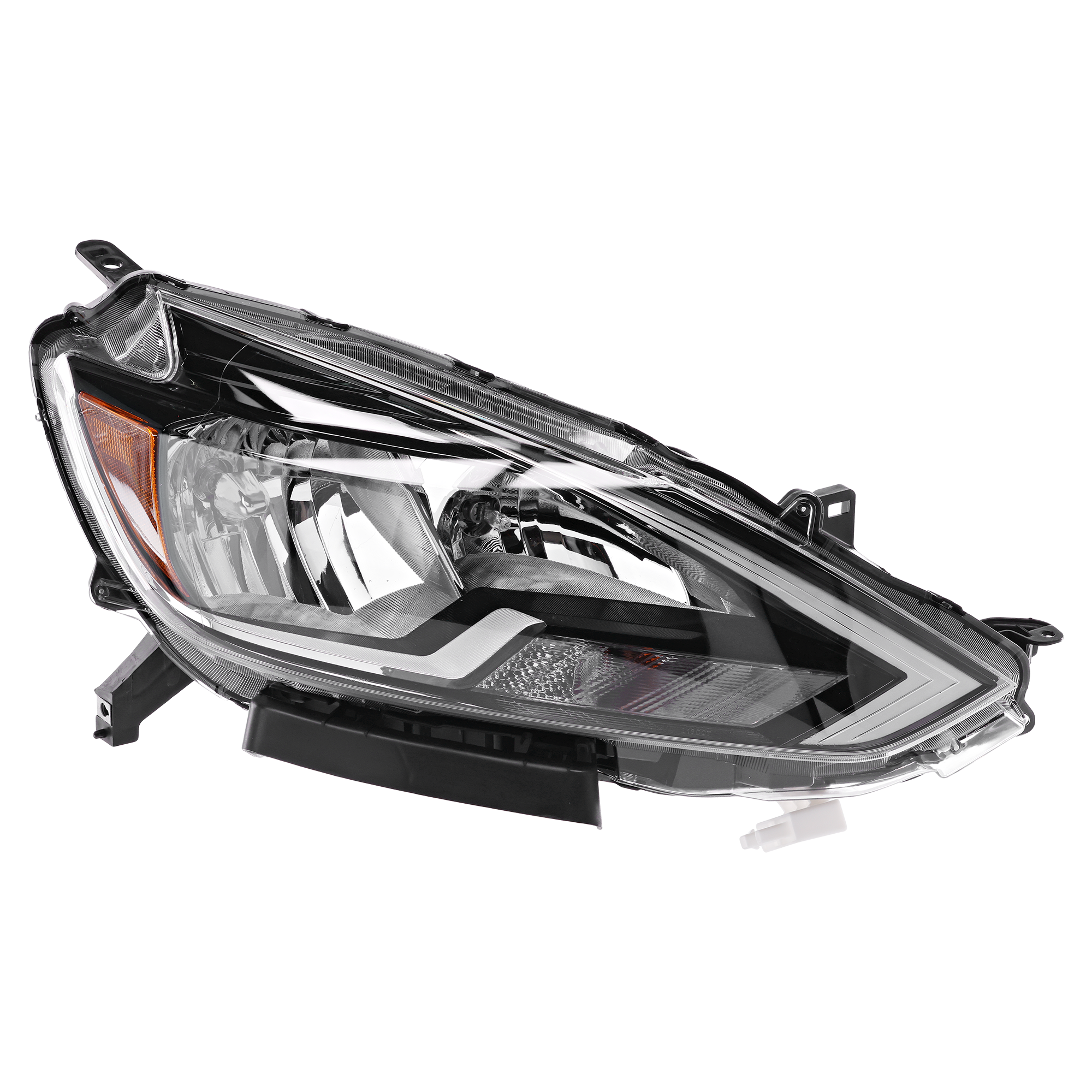 AM SENTRA 16-19 HEAD LAMP RH Assembly Halogen Except Nismo and SL Models CAPA SKU REPN100345Q Partslink NI2503244C OEM 260103YU0A