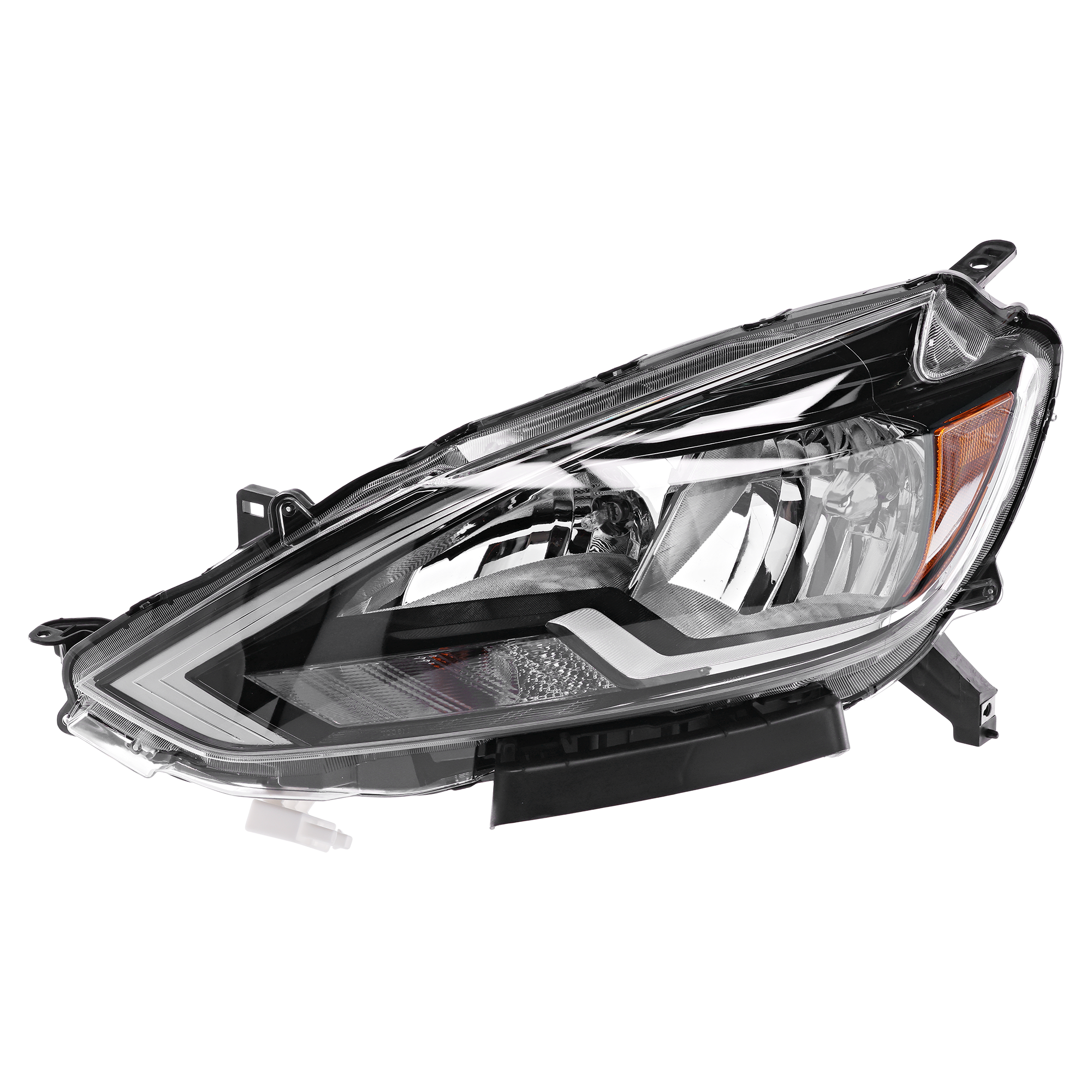 AM SENTRA 16-19 HEAD LAMP LH Assembly Halogen Except Nismo and SL Models CAPA SKU REPN100346Q Partslink NI2502244C OEM 260603YU0A