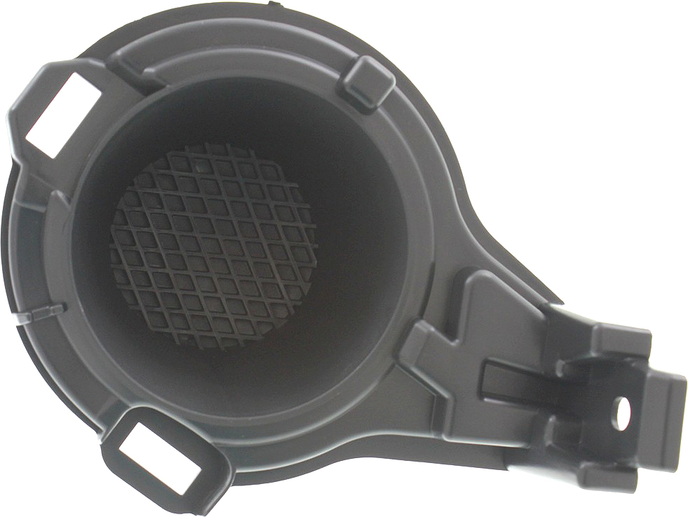 AM JUKE 11-14 FOG LAMP COVER RH Finisher Matte Black w o Fog Light Hole S SL SV Models SKU REPN108633 Partslink NI1039122 OEM 622561KA0C