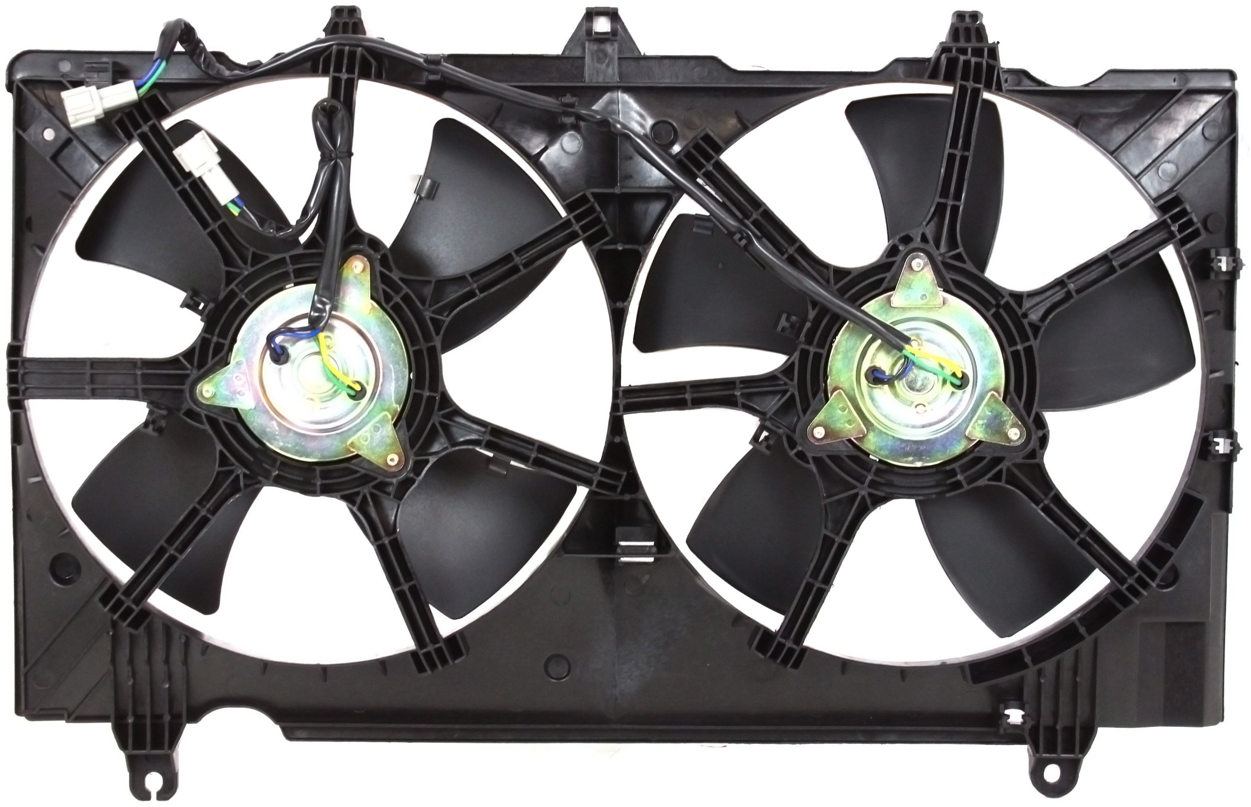 AM 350Z 07-09 RADIATOR FAN ASSEMBLY Dual SKU REPN160901 Partslink NI3115136 OEM 21481EV02B