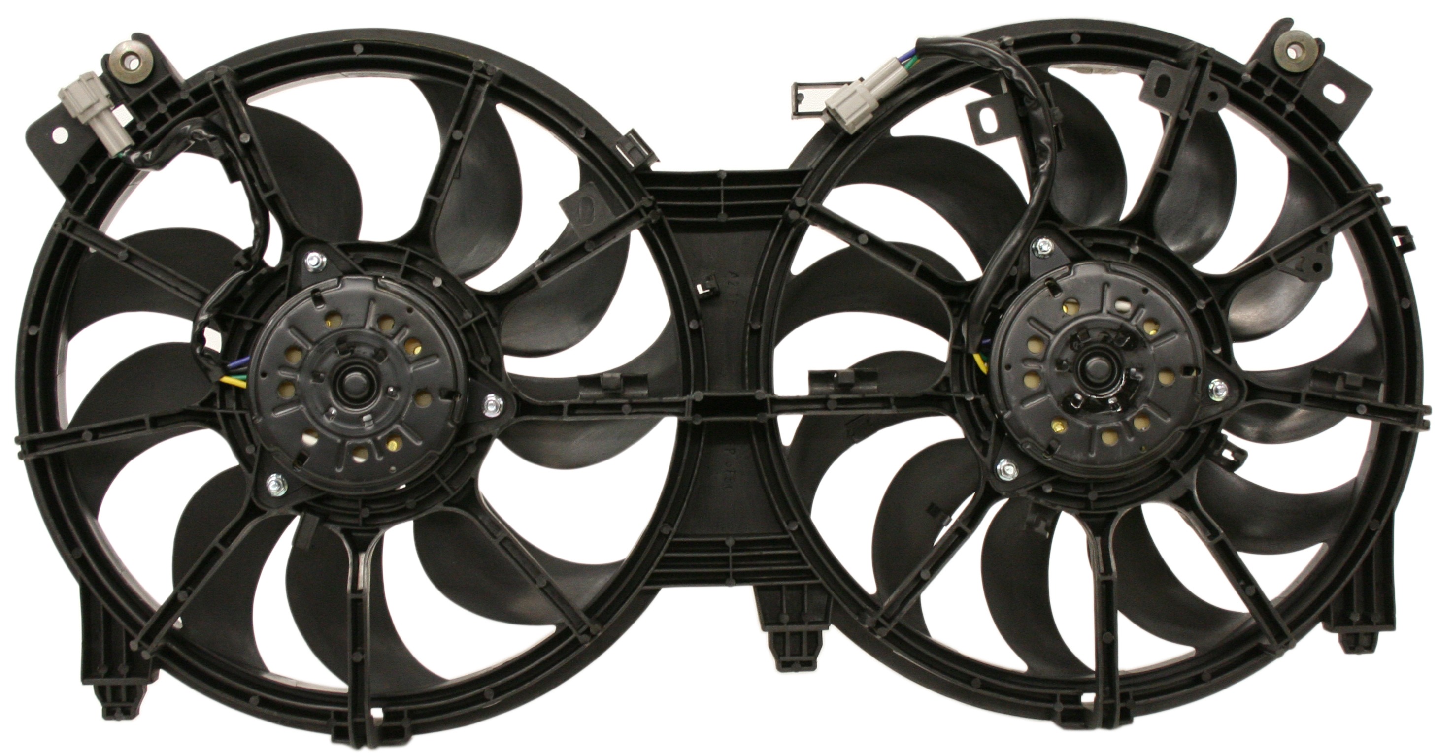 AM ALTIMA 07-18 MAXIMA 16-23 RADIATOR FAN ASSEMBLY Dual Fan Exc. Hybrid Model Coupe Sedan To 4-11 SKU REPN160902 Partslink NI3115134 OEM 21481JA100-214813NT0B
