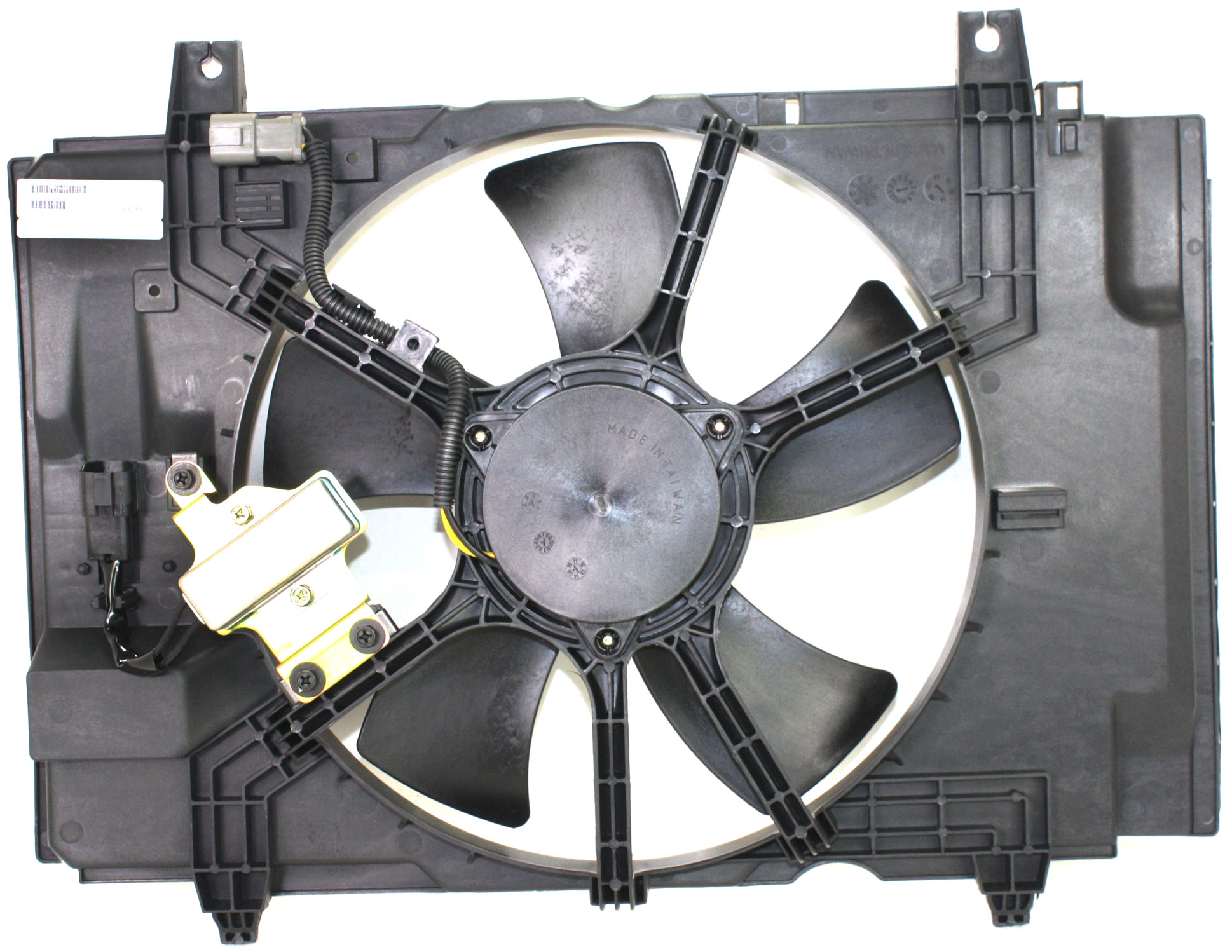AM VERSA 07-12 RADIATOR FAN SHROUD ASSEMBLY Hatchback Sedan Includes resistor SKU REPN160905 Partslink NI3115135 OEM 21481EL30A