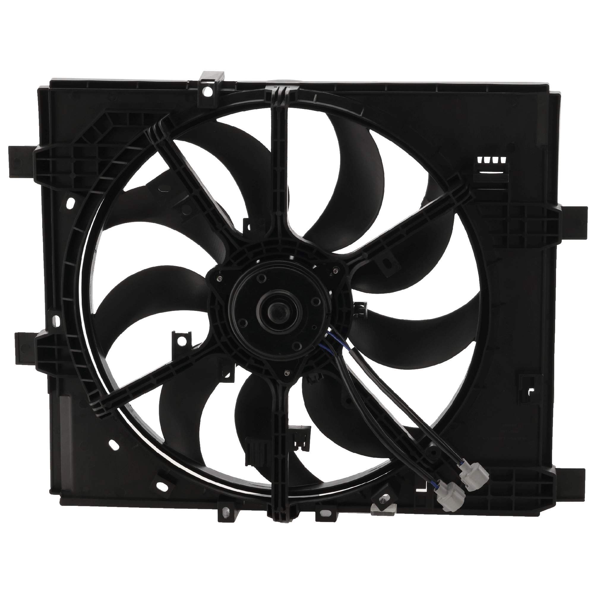 AM JUKE 11-17 RADIATOR FAN SHROUD ASSEMBLY w o Control module SKU REPN160913 Partslink NI3115147 OEM 214831KC0A PFM