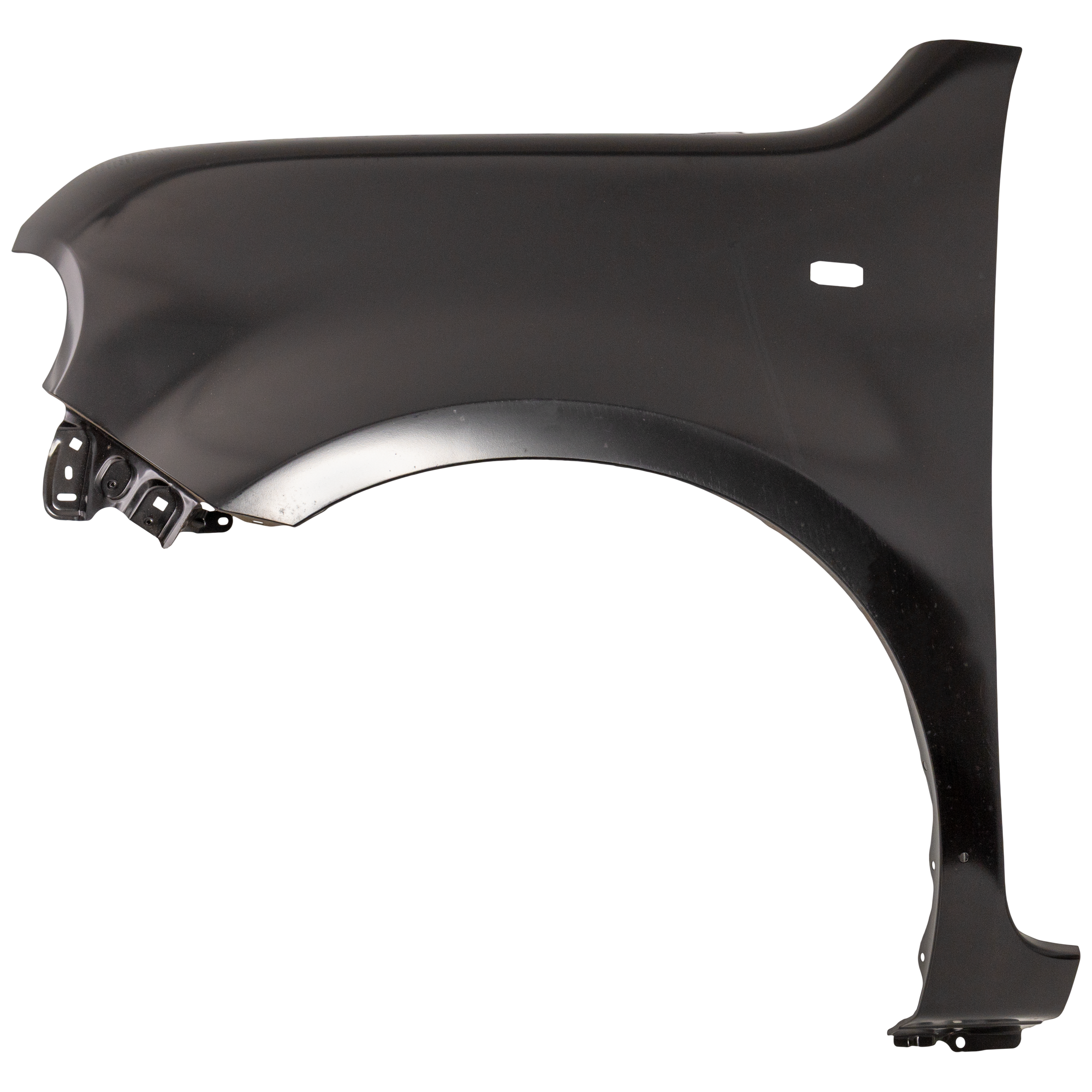 AM CUBE 09-11 FRONT FENDER LH Primed Krom Model w Molding Hole SKU REPN220110 Partslink NI1240197 OEM FCA011A10A