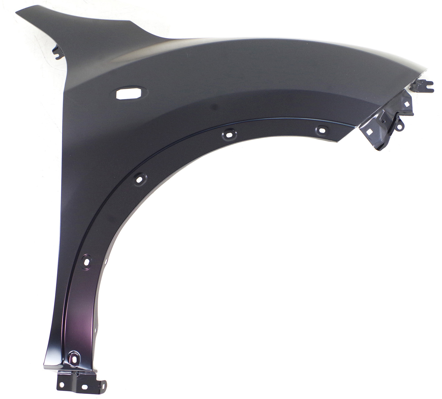 AM JUKE 14-14 FRONT FENDER RH Primed Steel SKU REPN220173 Partslink NI1241215 OEM F31001KAMB