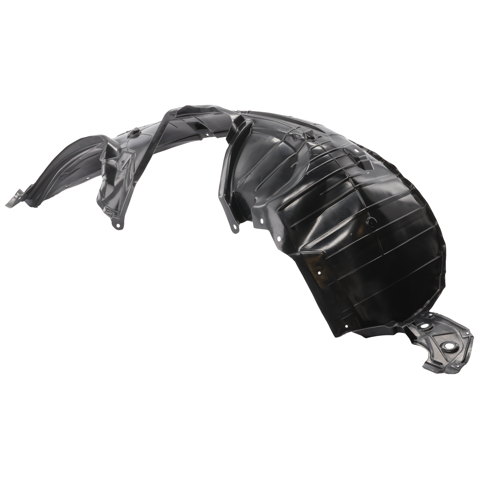 AM ROGUE 08-13 ROGUE SELECT 14-15 FRONT FENDER LINER LH SKU REPN222102 Partslink NI1248117 OEM 63843JM00A
