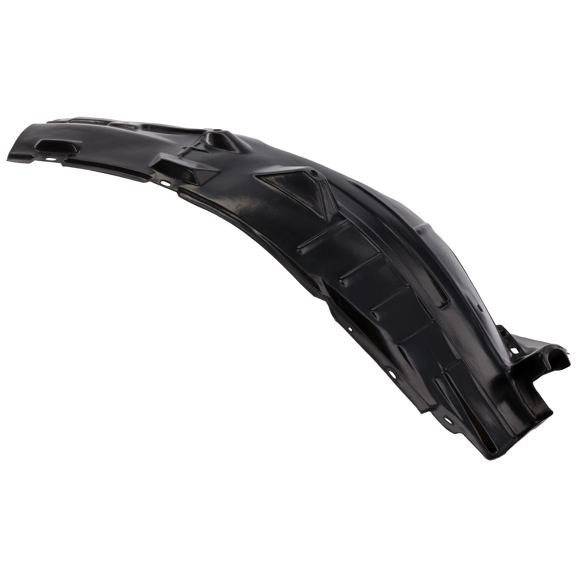 AM 370Z 09-20 FRONT FENDER LINER LH Rear Section SKU REPN222122 Partslink NI1248122 OEM 638431EA0A