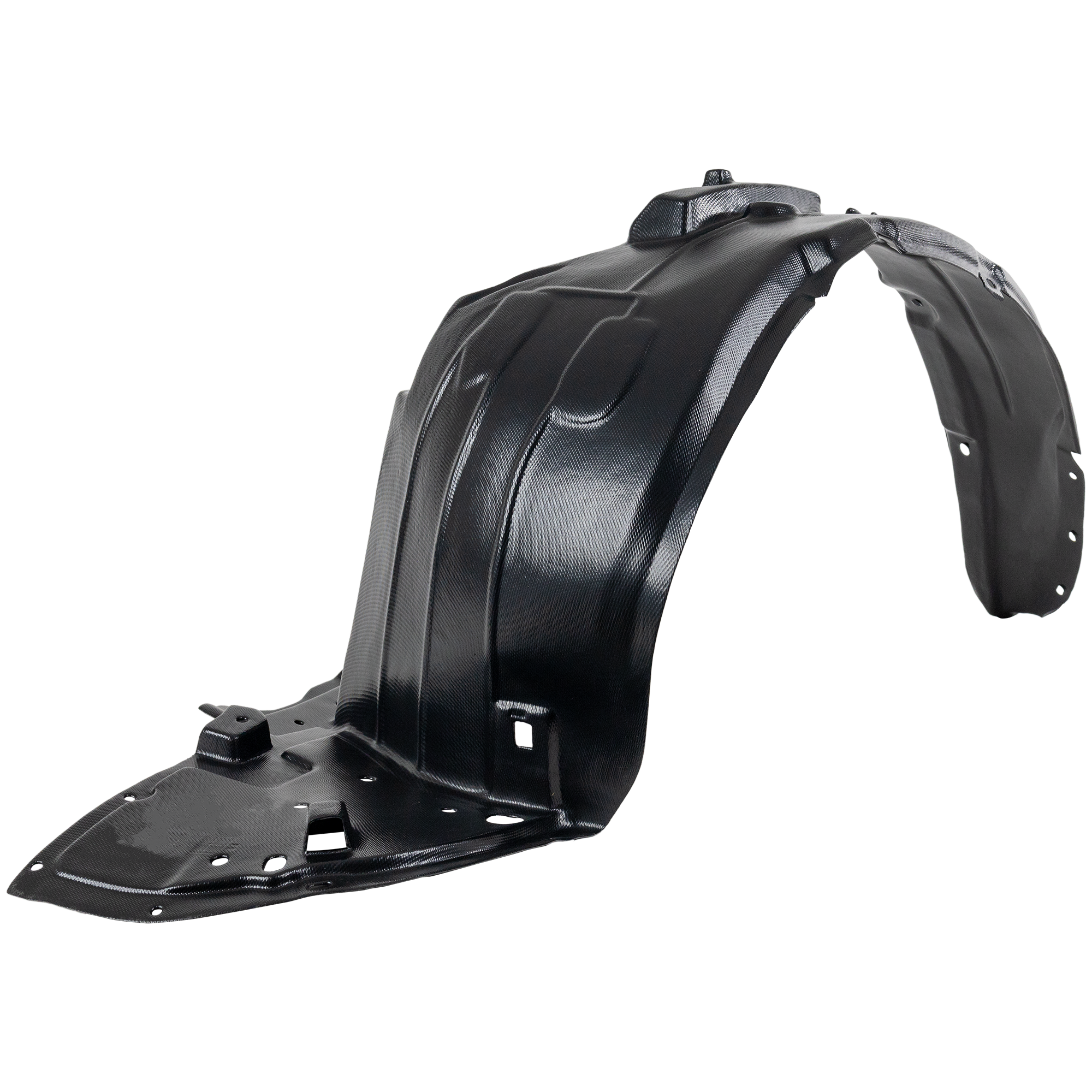 AM VERSA 12-14 FRONT FENDER LINER LH Plastic Vacuum Form Sedan SKU REPN222132 OEM 638433BA0A PFM