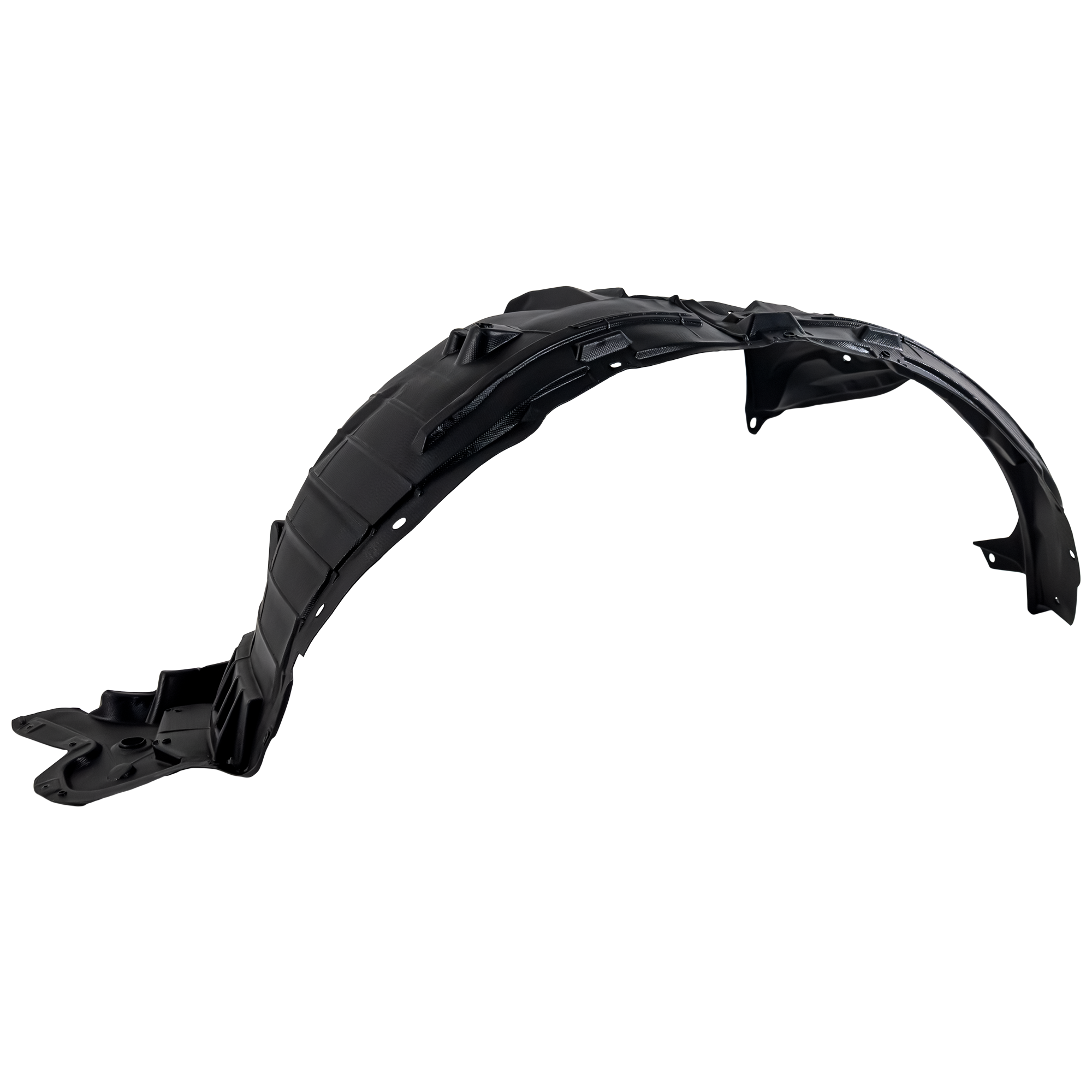 AM ROGUE 14-18 FRONT FENDER LINER LH Japan Built Vehicle 16-18 Korea Built Vehicle 15-17 USA Built Vehicle 14-17 To 11-16 Plastic Injection Form w o Insulation Foam CAPA SKU REPN222150Q Partslink NI1248135C OEM 638436FL0A