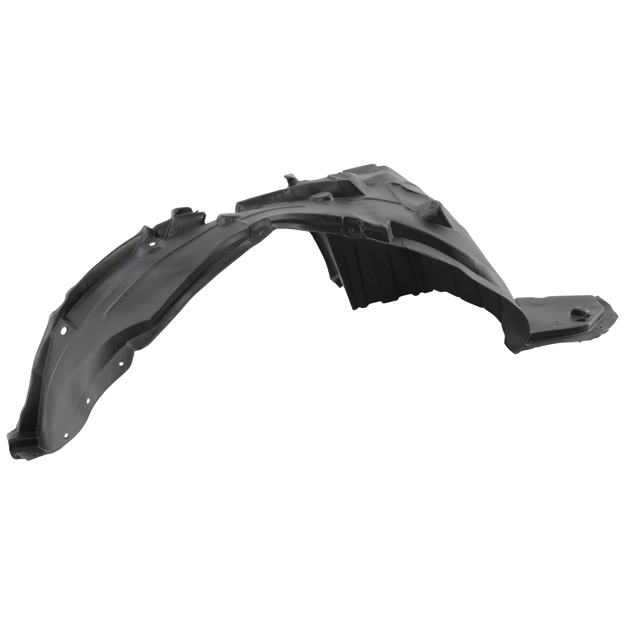 AM VERSA 15-19 FRONT FENDER LINER RH Polyethylene Vacuum Form w o Insulation Form Sedan SKU REPN222157 Partslink NI1249139 OEM 638429KK0A PFM