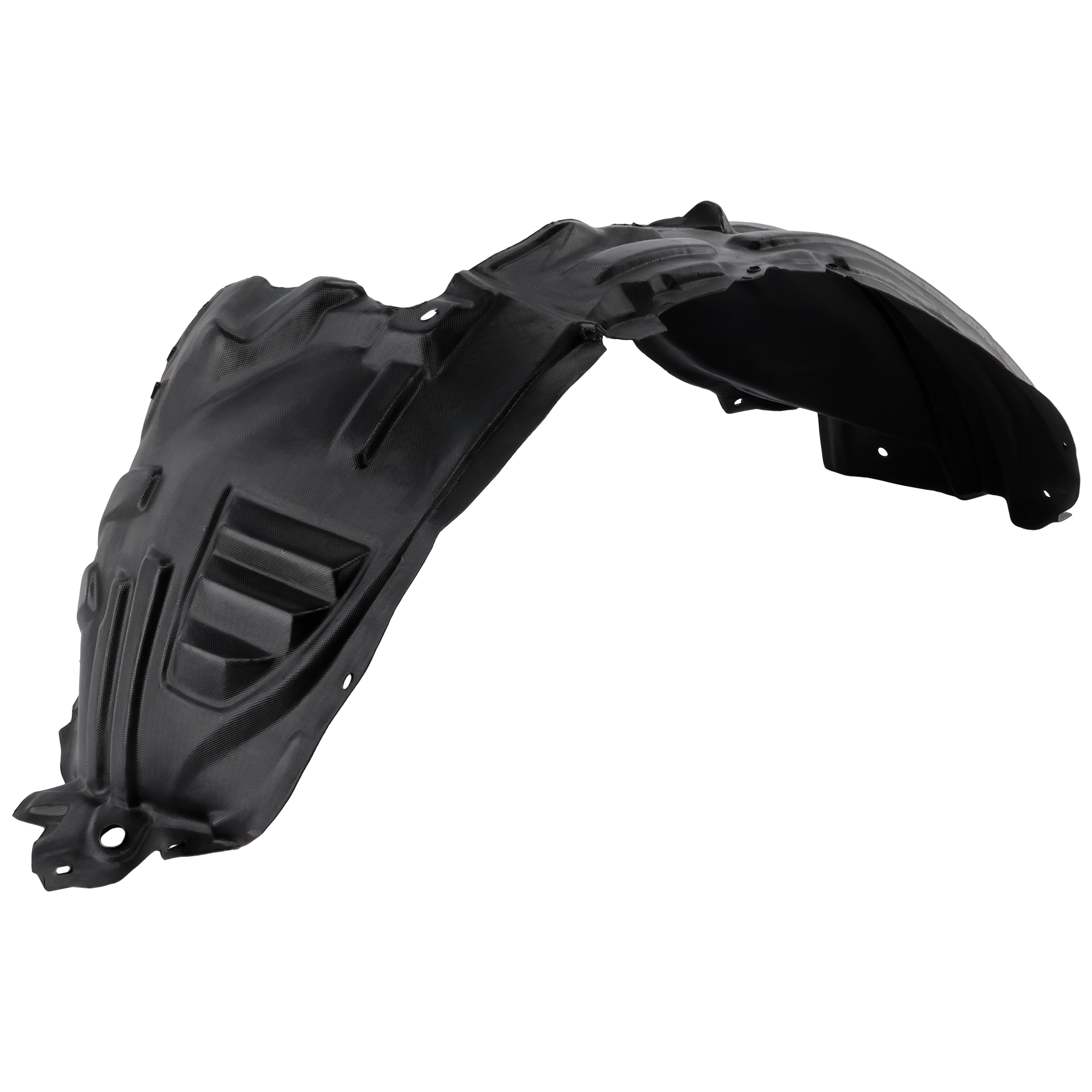 AM JUKE 11-16 FRONT FENDER LINER LH Plastic Vacuum Form S SL SV Models 11-14 Nismo Nismo RS Models 13-16 SKU REPN222160 Partslink NI1248124 NI1248140 OEM 638431KA0A 638433YW0A