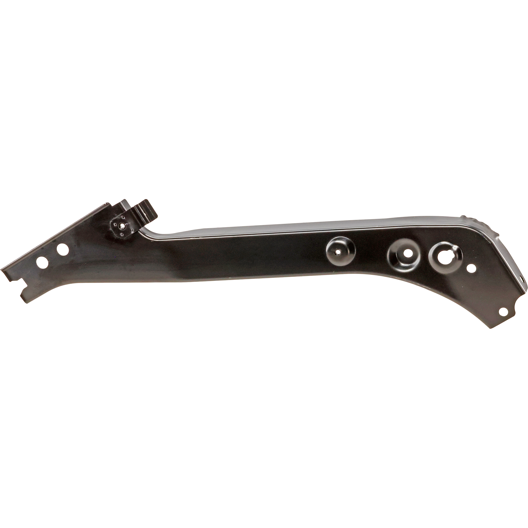 AM ROGUE 08-13 ROGUE SELECT 14-15 RADIATOR SUPPORT LH Side Upper Tie Bar Black Steel SKU REPN250506 Partslink NI1225188 OEM 62513JM00A