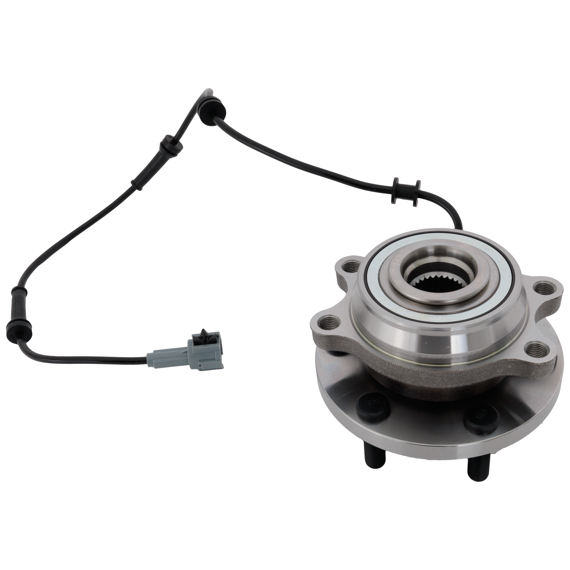 AM FRONTIER 05-19 PATHFINDER 05-12 FRONT HUB ASSEMBLY RH=LH 4WD 6 Studs 6 x 114.3 mm PCD Bolt Pattern 4 Bolt Modified Rectangle Flange SKU REPN283701 OEM 402024X01A 4342082Z30