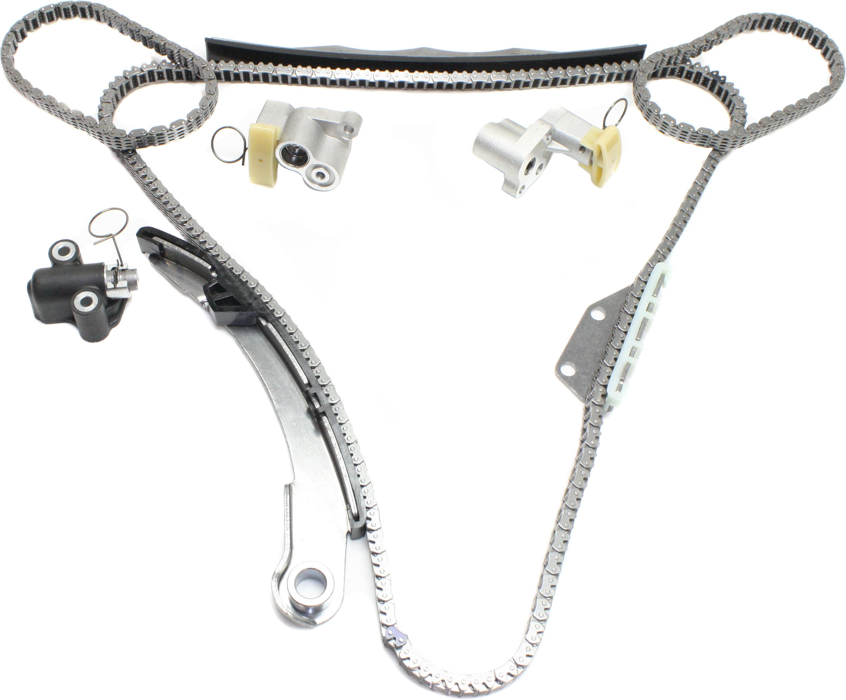 AM PATHFINDER FRONTIER XTERRA 05-10 TIMING CHAIN KIT 6 Cyl 4.0L 3954cc DOHC 24 Valve VQ40DE Eng. SKU REPN300109 OEM 13028 ZK01C 13028 ZS00A 13091