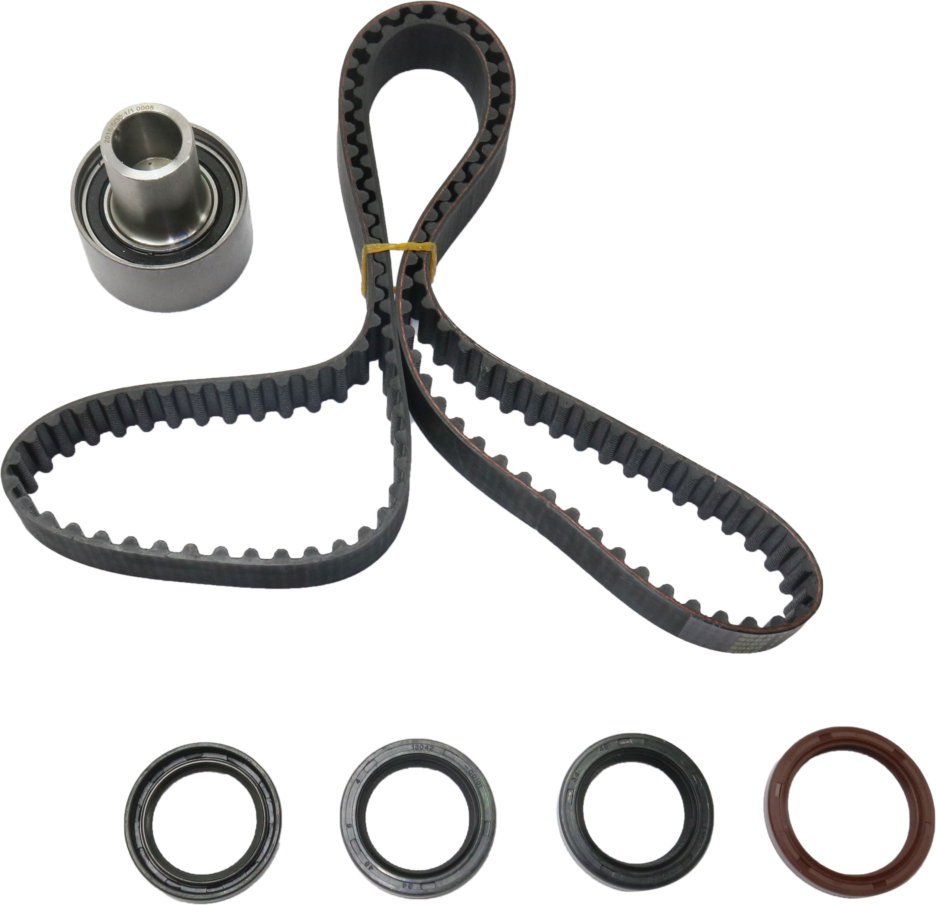 AM QUEST 93-02 XTERRA 00-04 TIMING BELT KIT Black w 1 Timing Belt and 1 Timing Belt Tensioner SKU REPN319801