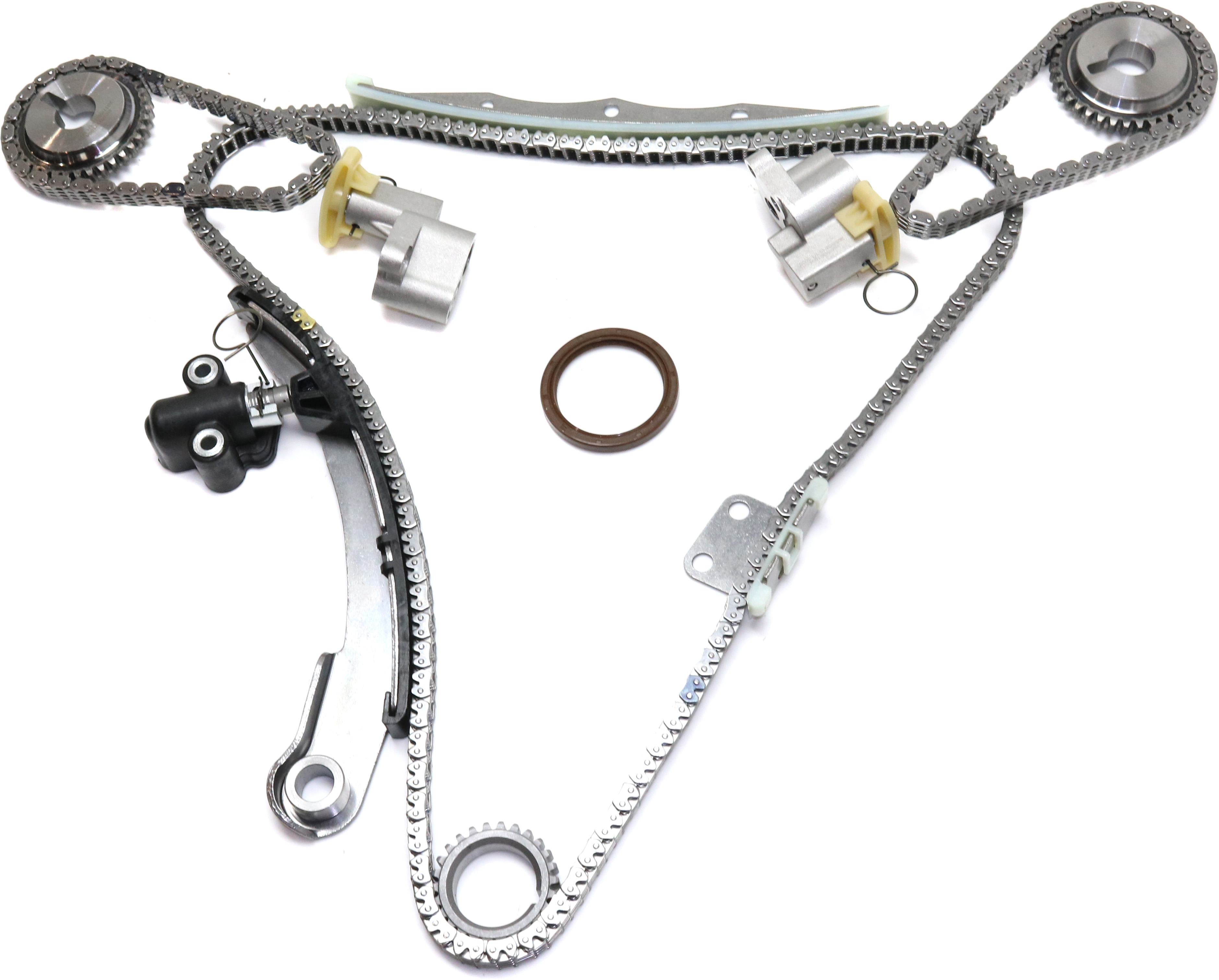 AM MAXIMA 04-08 QUEST 04-09 TIMING CHAIN KIT with gears 6 Cyl 3.5L DOHC VQ35DE eng. Code SKU REPN321004