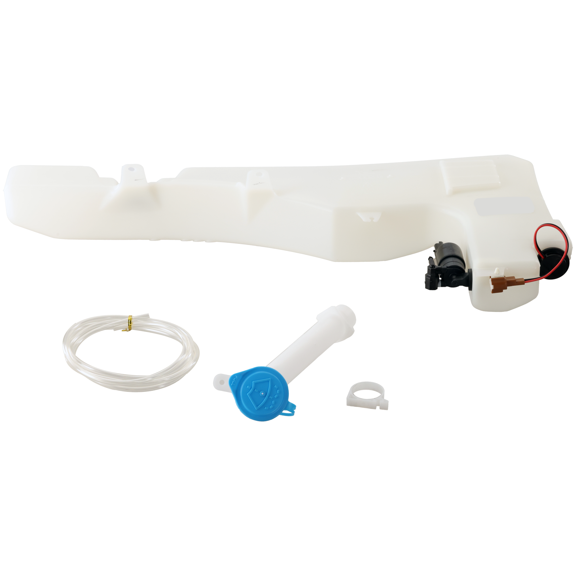 AM PATHFINDER XTERRA 05-08 WASHER RESERVOIR Assy w Pump Inlet Cap and Sensor SKU REPN370520 Partslink NI1288132 OEM 28910EA000