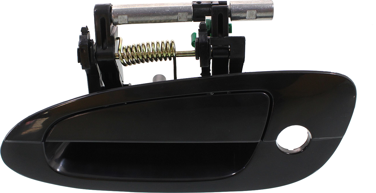 AM ALTIMA 02-06 FRONT EXTERIOR DOOR HANDLE LH Smooth Black w Keyhole SKU REPN462102 Partslink NI1310123 OEM 806078J009