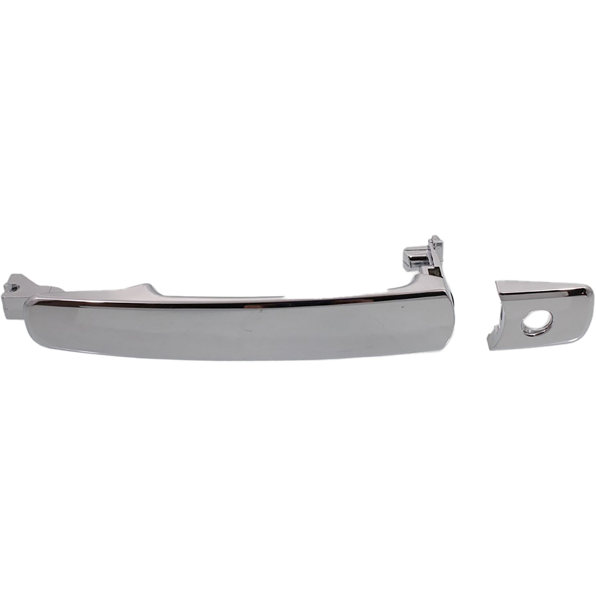 AM FX35 FX45-03-08 ROGUE 08-13 FRONT EXTERIOR DOOR HANDLE LH Chrome w Keyhole w o Keyless Entry SKU REPN462342 Partslink NI1310126 OEM 80640CA012 PFM
