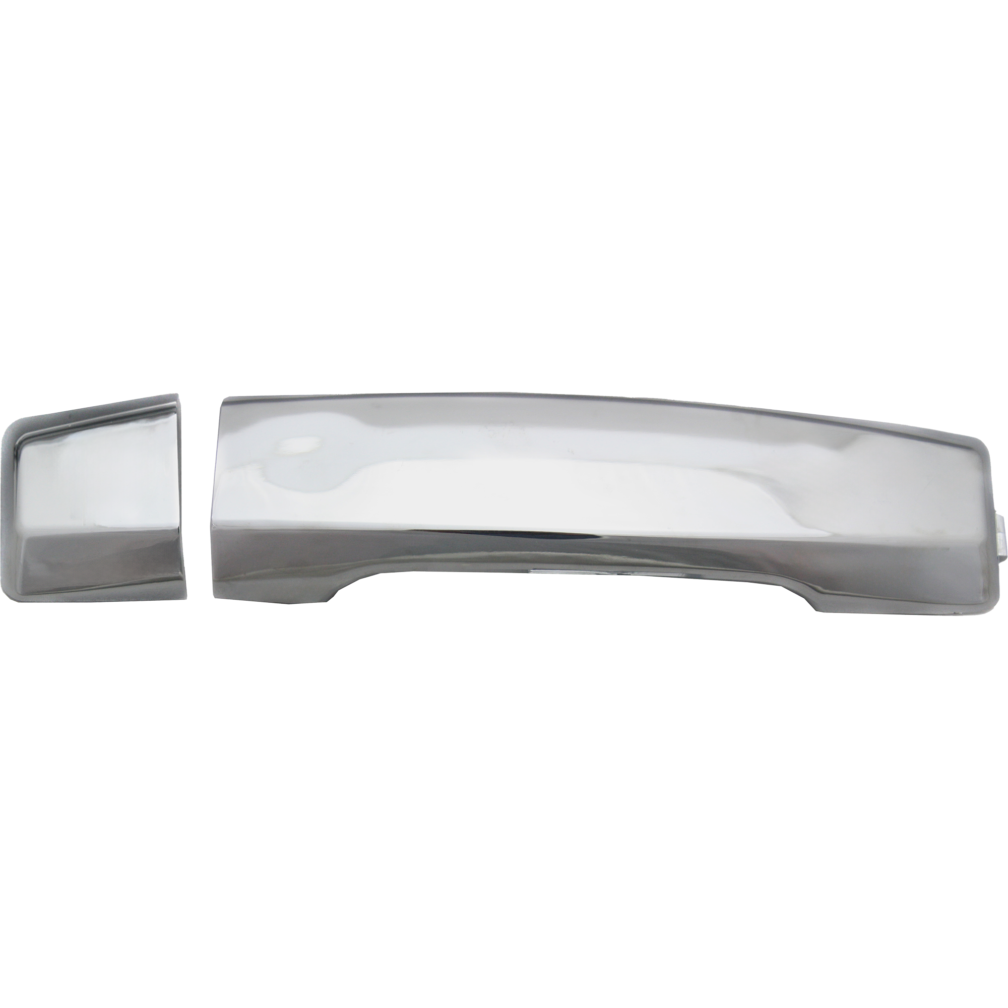 AM TITAN 04-18 FRONT EXTERIOR DOOR HANDLE RH All Chrome Handle+Cap w o Keyhole SKU REPN462345 Partslink FDH010268 OEM 80640ZC00A 80646ZC00A
