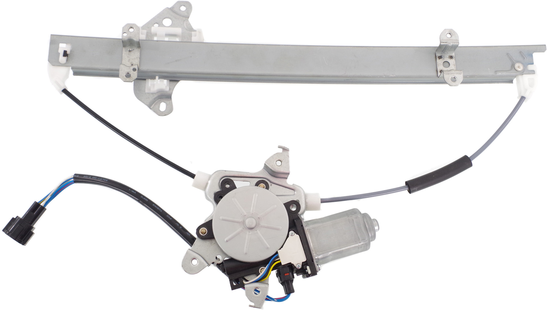 AM VERSA 07-11 FRONT WINDOW REGULATOR LH Power w Motor 6 Pins Hatchback Sedan SKU REPN462940 Partslink NI1350139 OEM 80721EE00D PFM