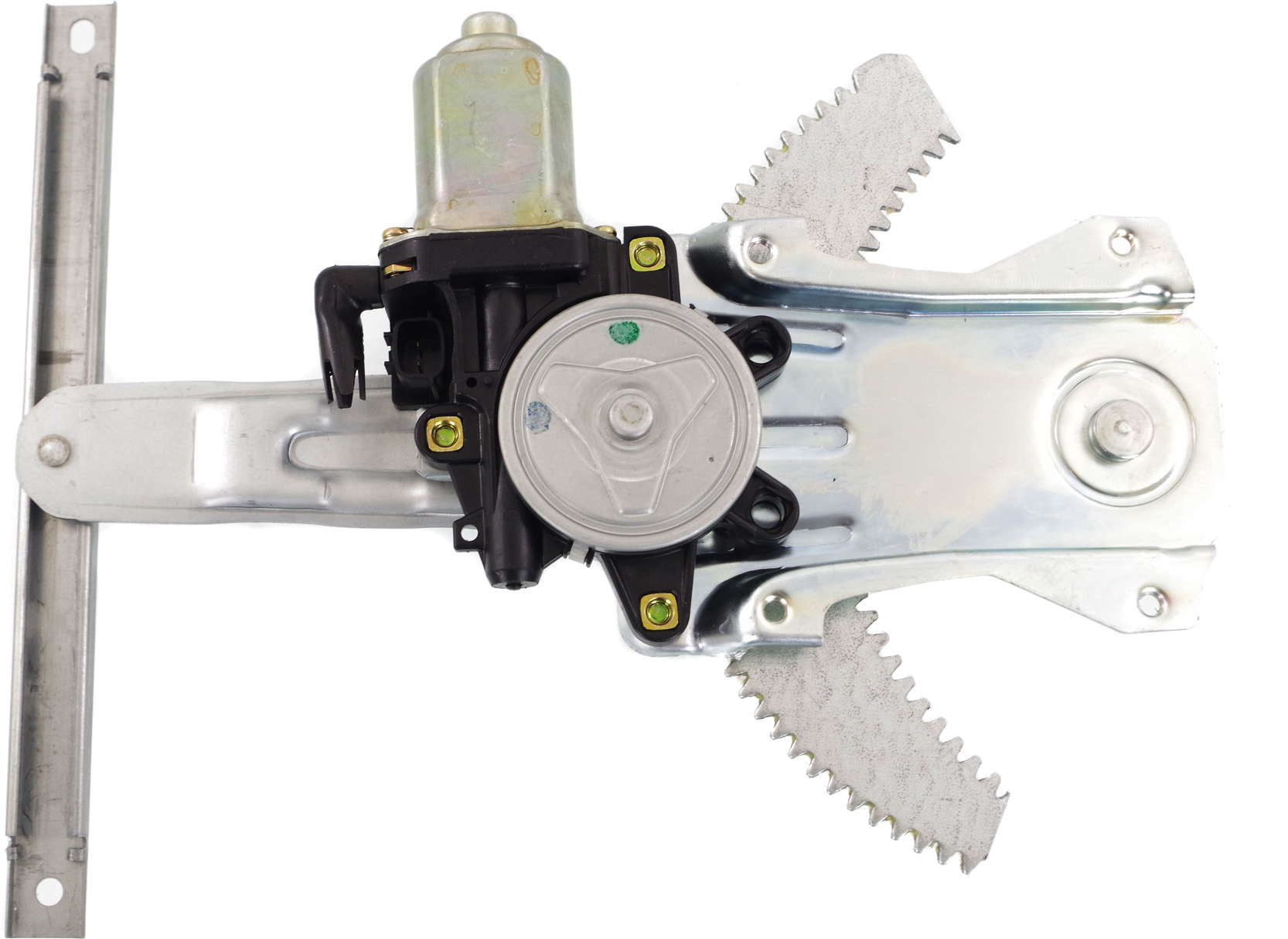 AM VERSA 07-12 REAR WINDOW REGULATOR LH Power w Motor 2 Pins Hatchback 08-12 Sedan 07-11 SKU REPN491716 Partslink NI1550122 OEM 82721EE00B PFM