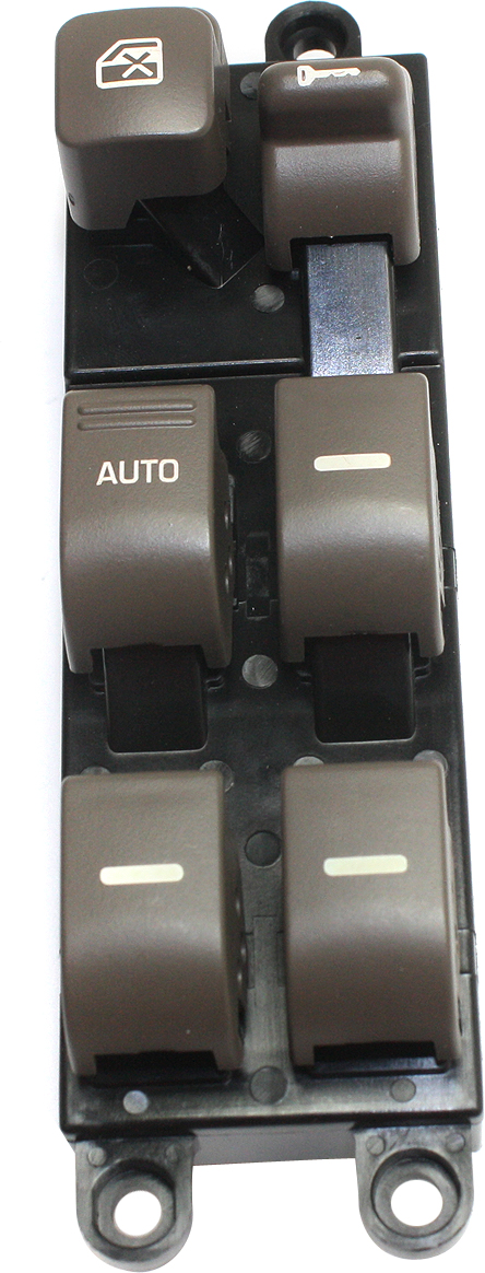 AM QUEST 00-02 DOOR LOCK SWITCH Front LH Taupe with Power Rear Windows 14 Male Terminals SKU REPN505214 OEM 254017B211