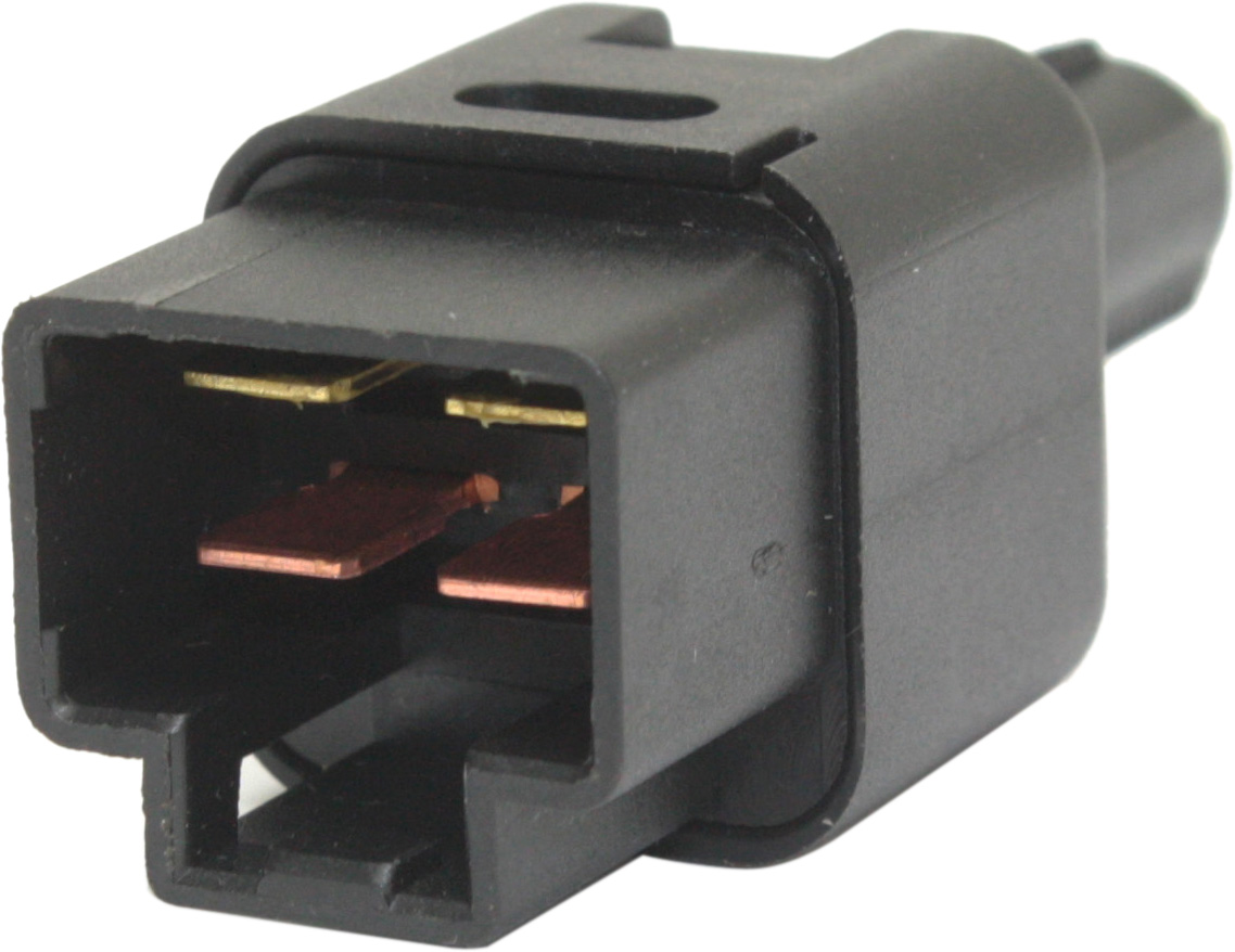 AM ARMADA 17-20 FRONTIER 04-21 BRAKE LIGHT SWITCH 4 Male Terminals Blade Type 1 Female Connector SKU REPN506601 OEM 25320AX000-25320AX00A 25320AX0