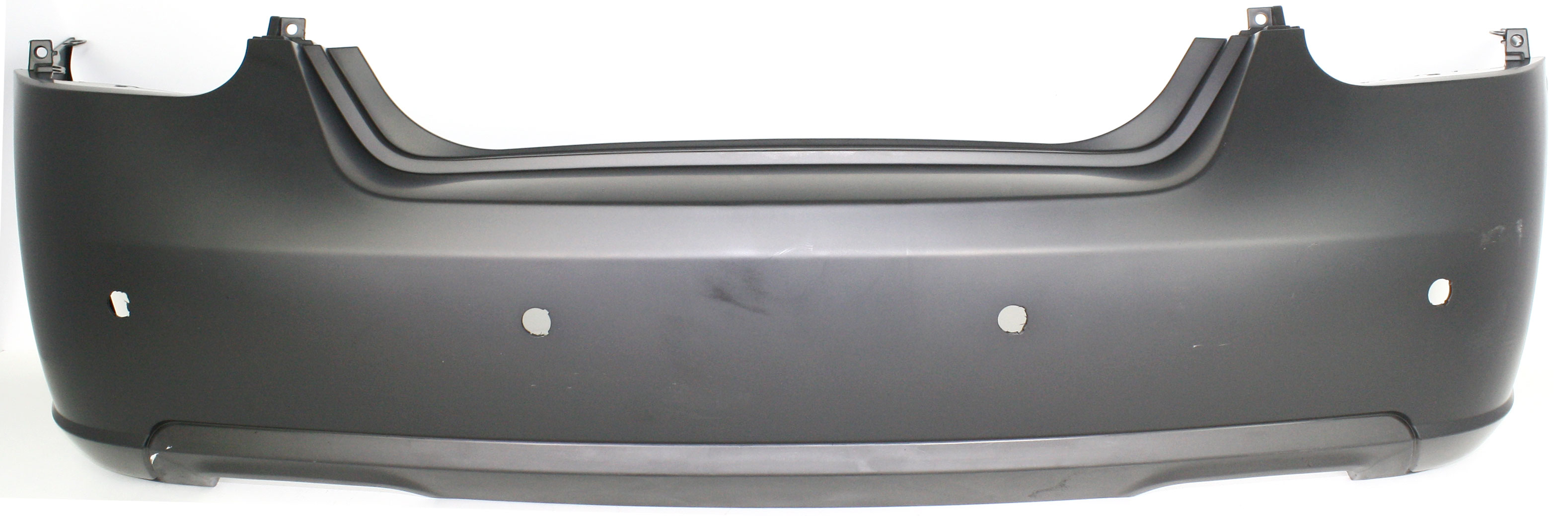 AM MAXIMA 07-08 REAR BUMPER COVER Primed w Park Assist Sensor Holes CAPA SKU REPN760103PQ Partslink NI1100245C OEM 85022ZK40B