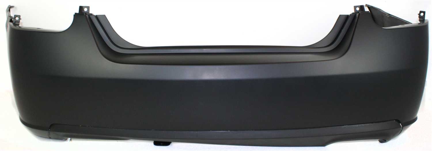AM MAXIMA 07-08 REAR BUMPER COVER Primed w o Park Assist Sensor Holes SKU REPN760104P Partslink NI1100246 OEM 85022ZK30B