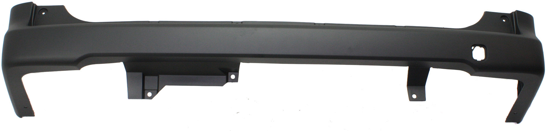 AM NV200-13-21 REAR BUMPER COVER Textured S SV Models w o Object Sensor Holes SKU REPN760163 Partslink NI1100300 OEM 850223LM0J HEM223LM0J