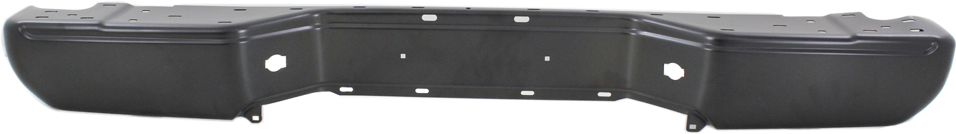 AM FRONTIER 13-21 STEP BUMPER FACE BAR ONLY w o Pad w Pad Provision w o Mounting Bracket Primed Black All Cab Types w o ROS Holes and Mounting Bracket SKU REPN760301 Partslink NI1102154 OEM 850309BF1D PFM