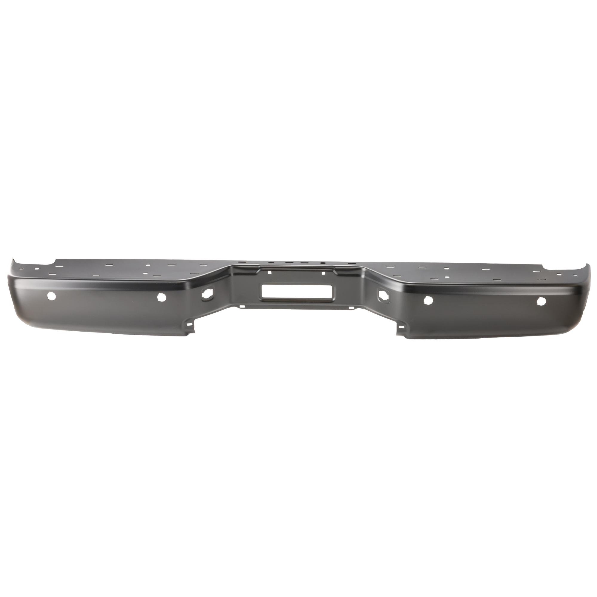 AM TITAN 07-15 STEP BUMPER FACE BAR ONLY w o Pad w Pad Provision w o Mounting Bracket Black w Park Distance Control Sensor Holes S XE Models SKU REPN760304 OEM 850309FM0B PFM 850309FM0G
