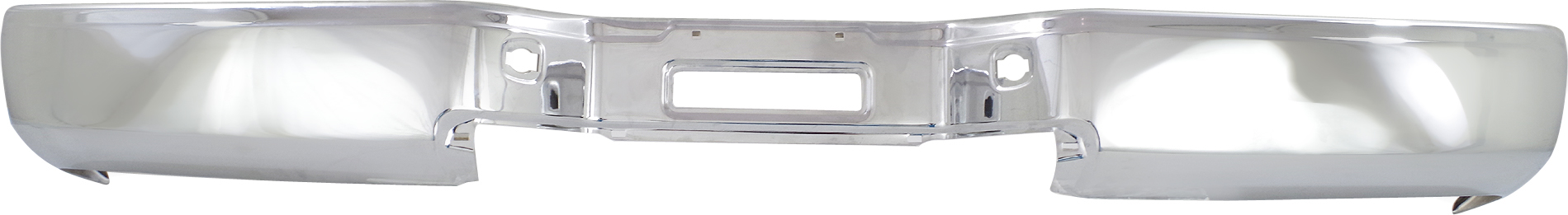 AM TITAN 07-15 STEP BUMPER FACE BAR ONLY w o Pad w Pad Provision w o Mounting Bracket Chrome w o Park Distance Control Sensor Holes SE SV Models SKU REPN760704 Partslink NI1102151 OEM 850309FM0C