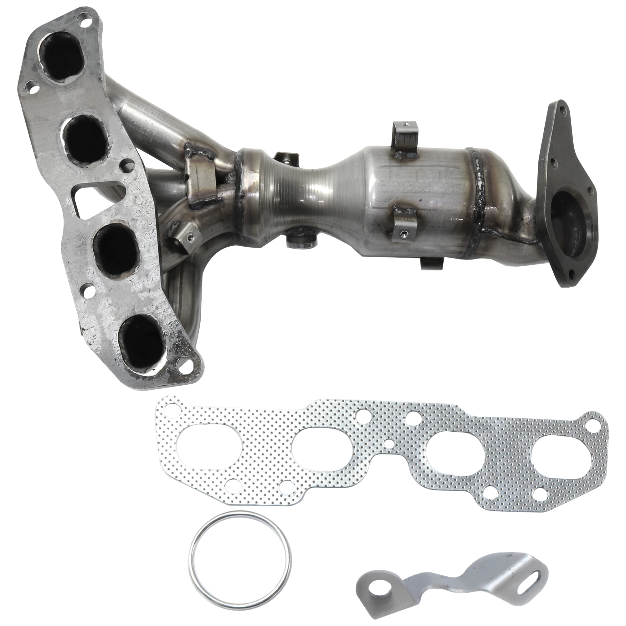 AM ALTIMA 07-12 CATALYTIC CONVERTER Front Stainless Steel with Exhaust Manifold 4 Cyl 2.5L eng. SKU REPN960335SS