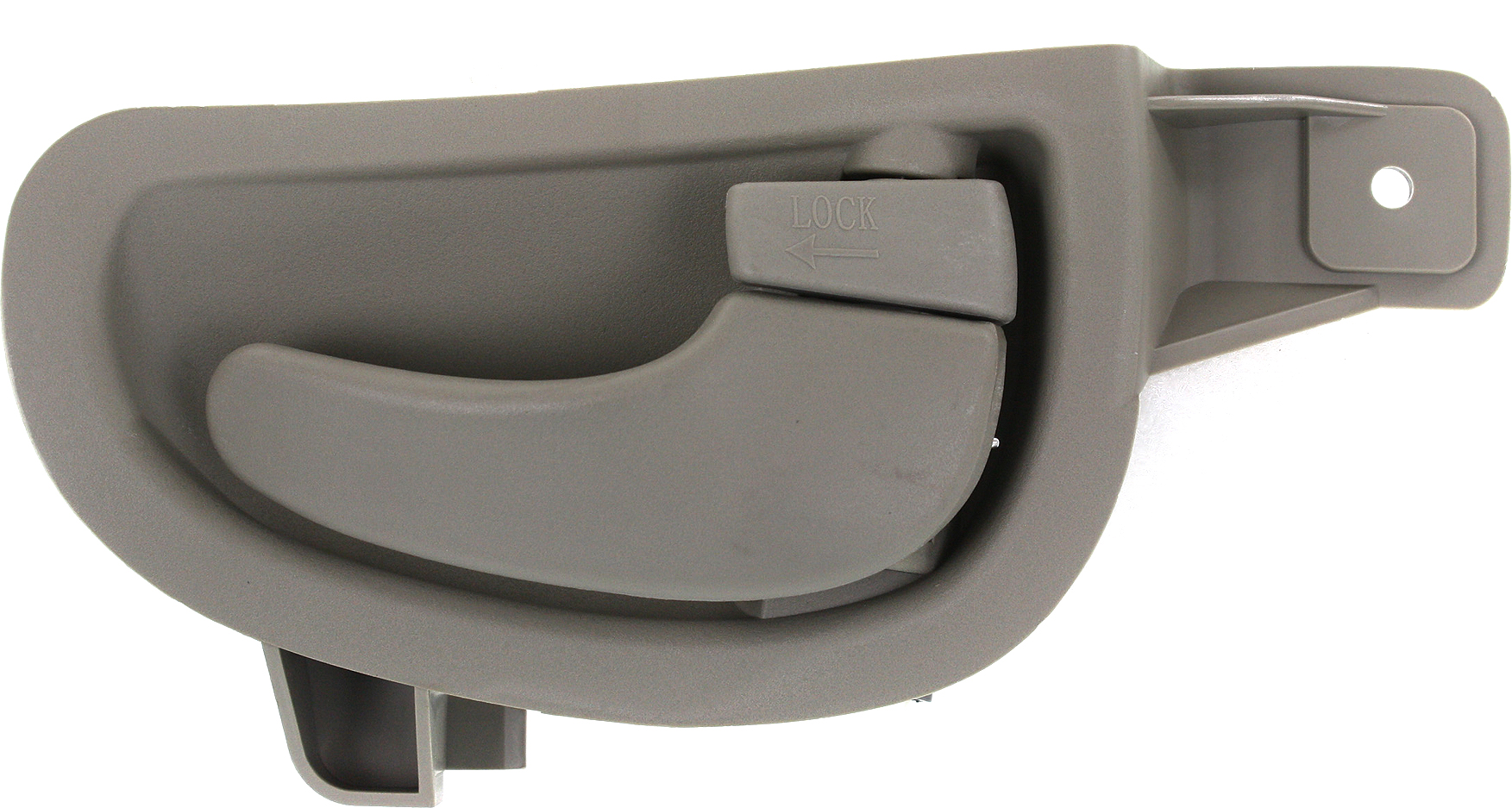 AM ALERO 99-04 FRONT INTERIOR DOOR HANDLE RH Gray Plastic SKU REPO462107 OEM 22657418